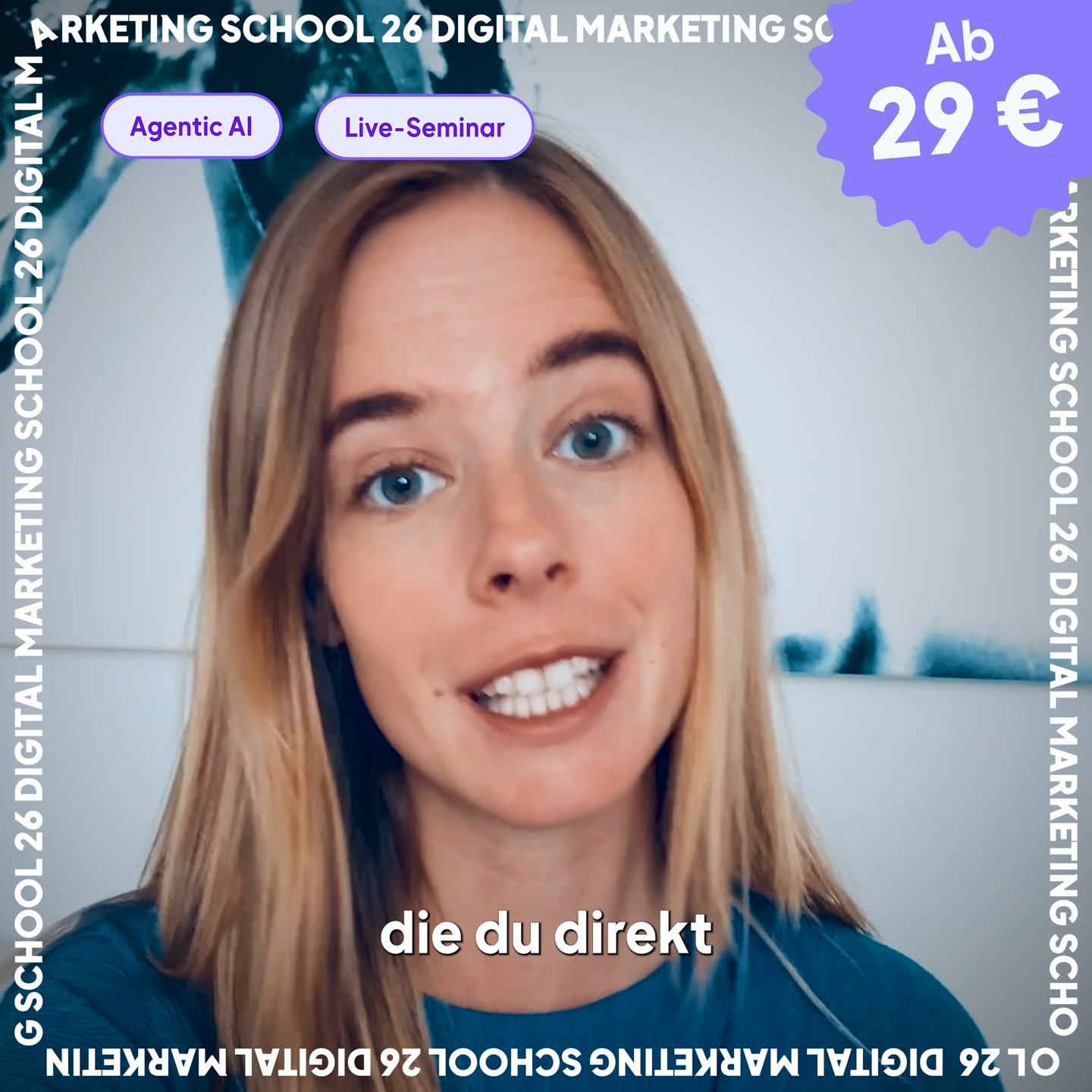 OMR Facebook ad: Willkommen zu deinem KI-Onboarding.
