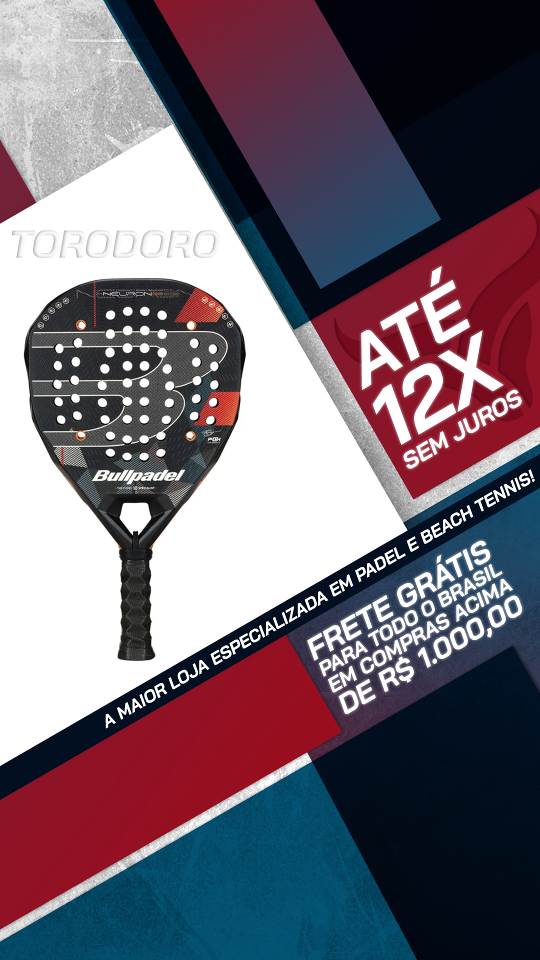 Torodoro BEACH Y PADEL Facebook ad from Jul 10, 2026