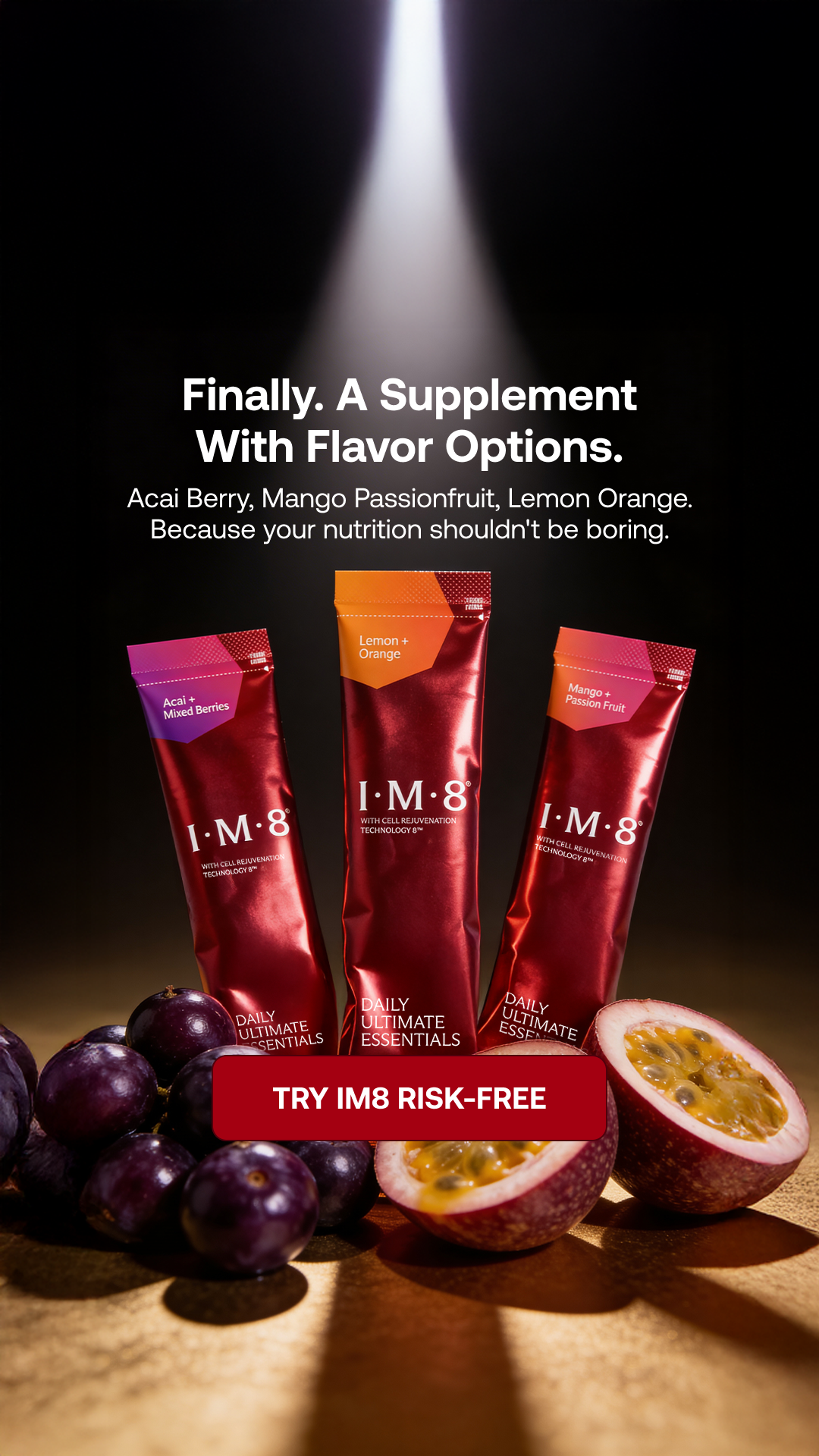 IM8 Health Facebook ad