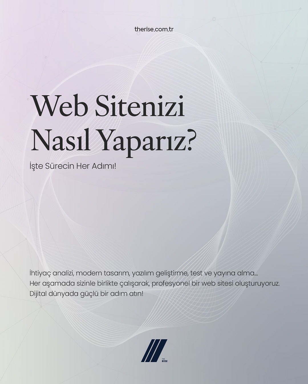 The Rise Facebook ad: Her adımı planlanmış, her detayı düşünülmüş.