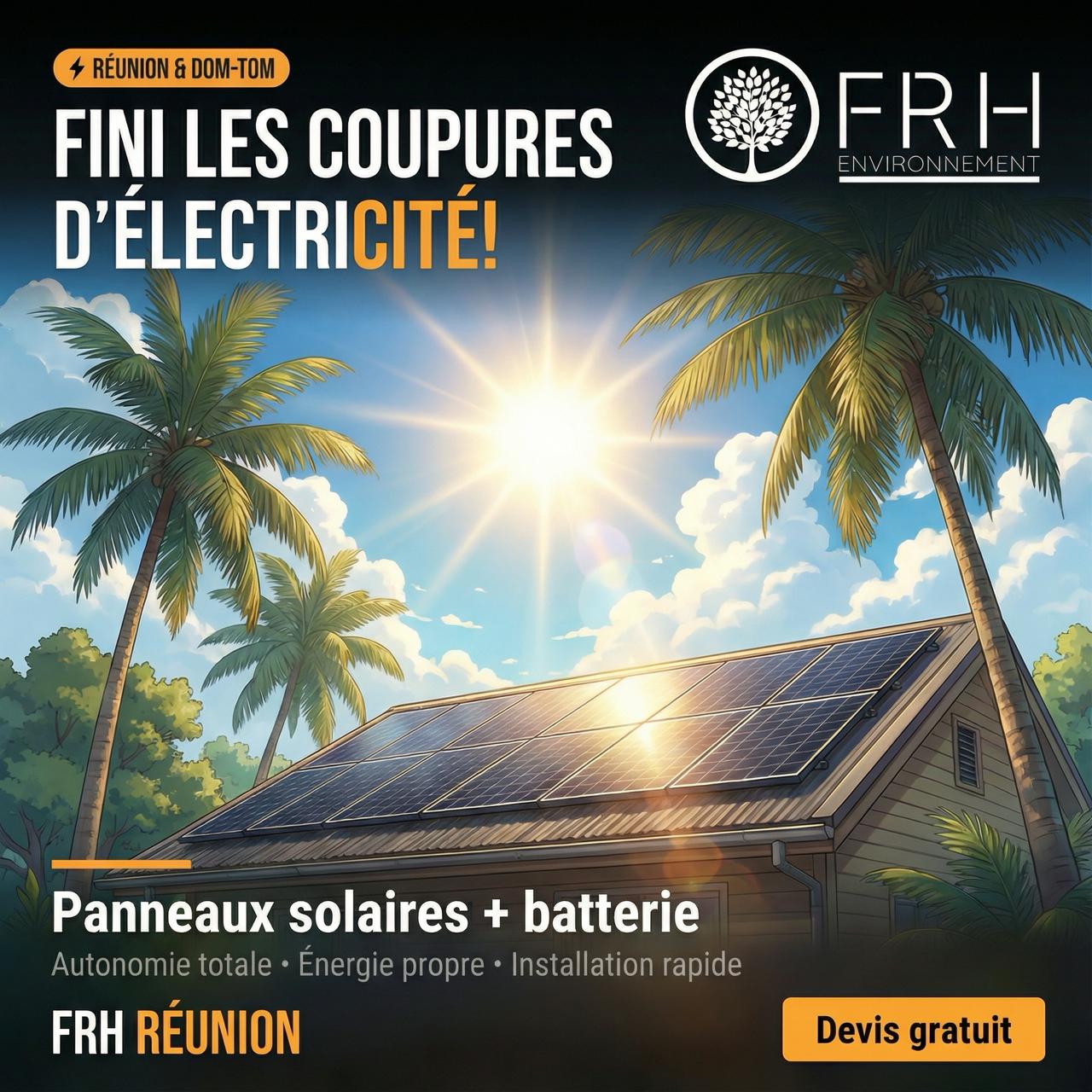 FRH Environnement Facebook ad: Contactez nous vite!