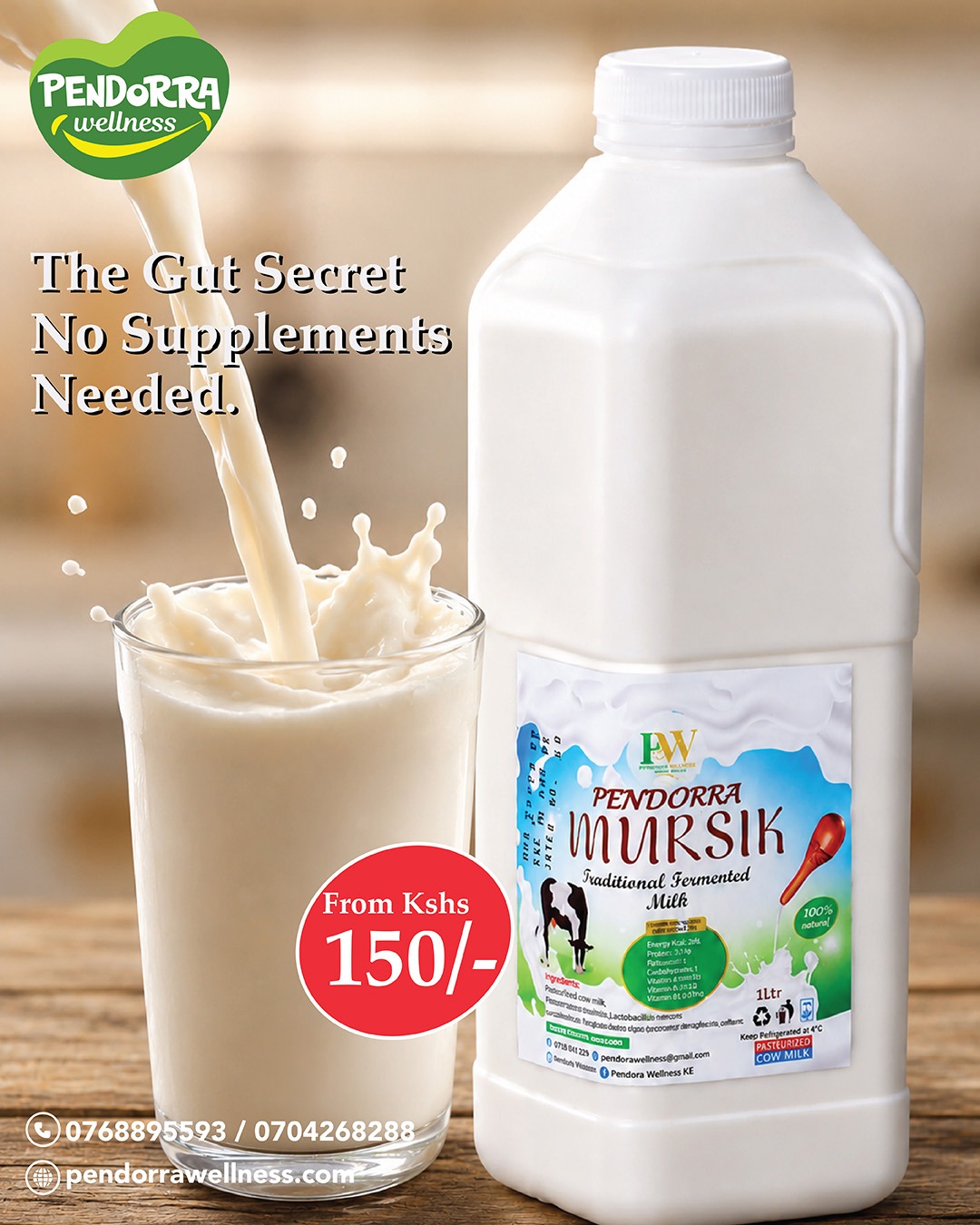 Pendorra Wellness Facebook ad: Kenya has had its own probiotic drink for…