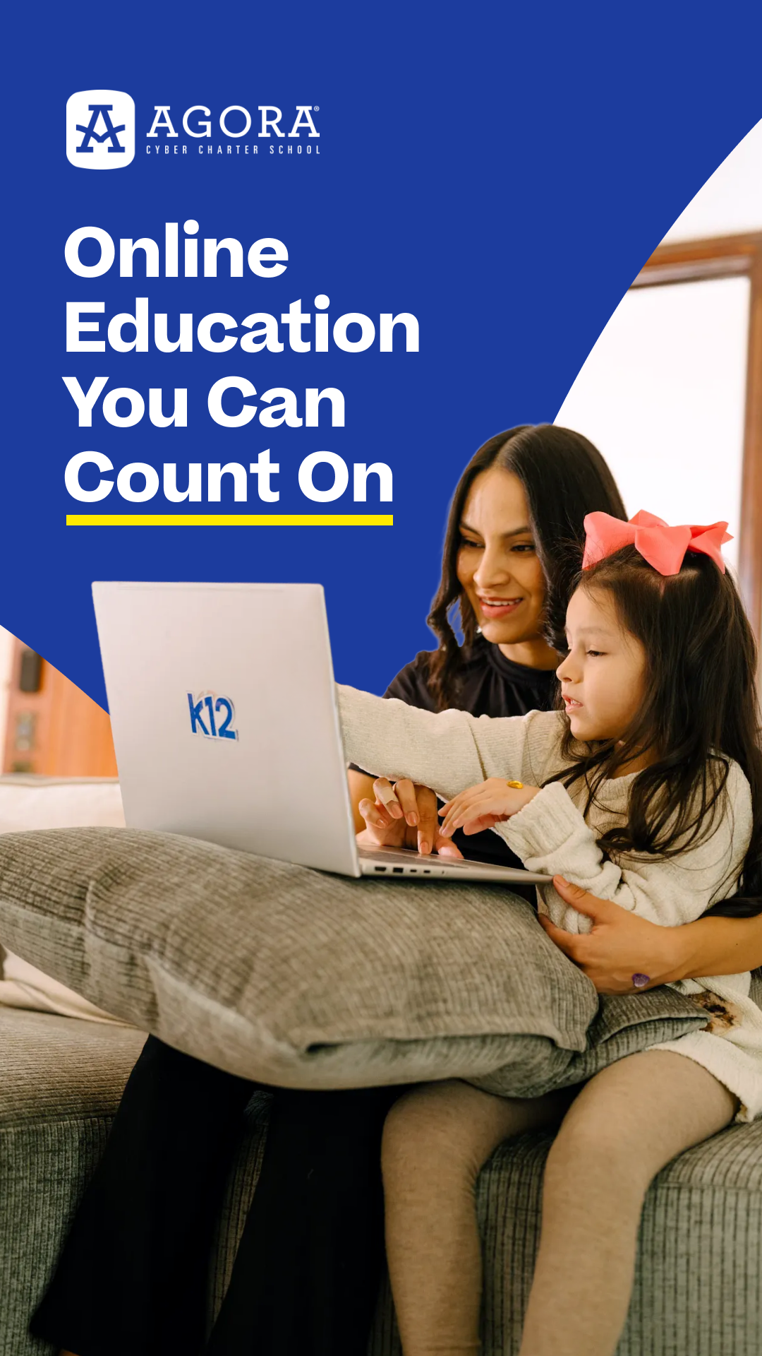 Agora Cyber Charter School Facebook ad