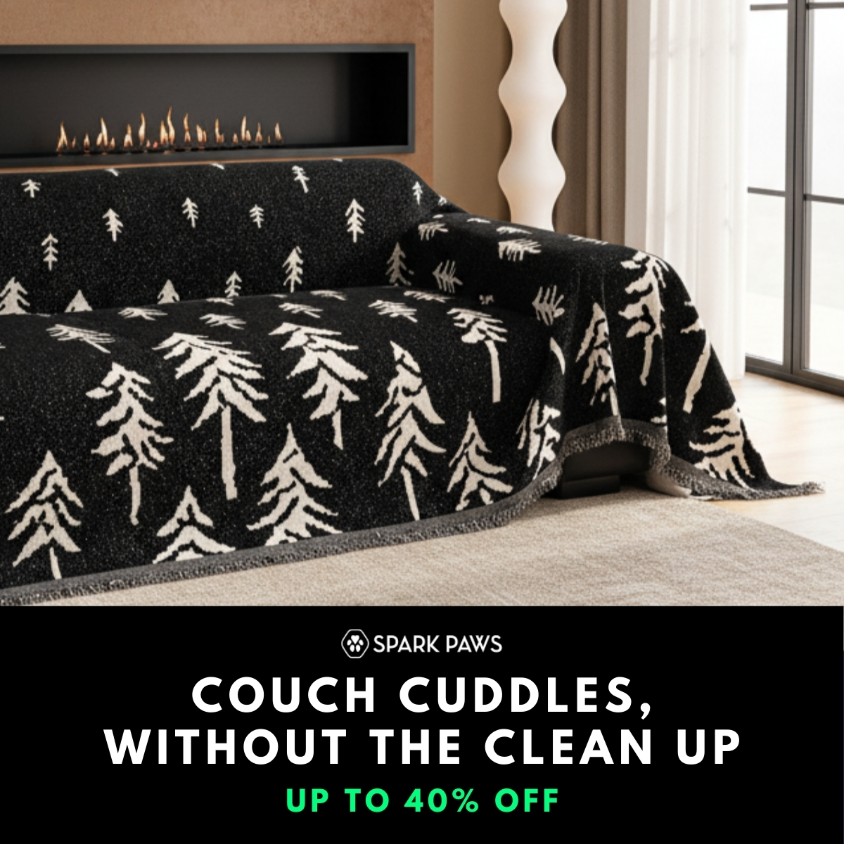 Spark Paws Facebook ad