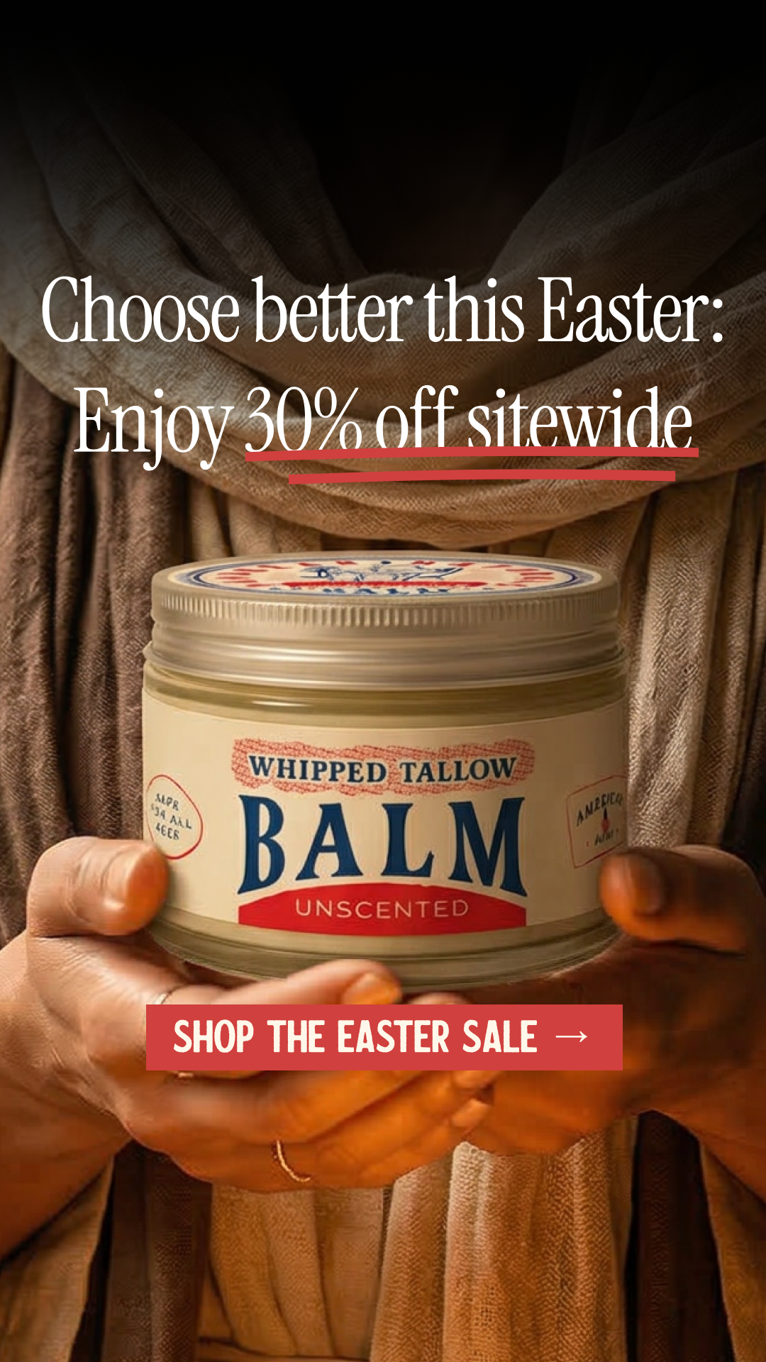 Papabear Naturals Facebook ad