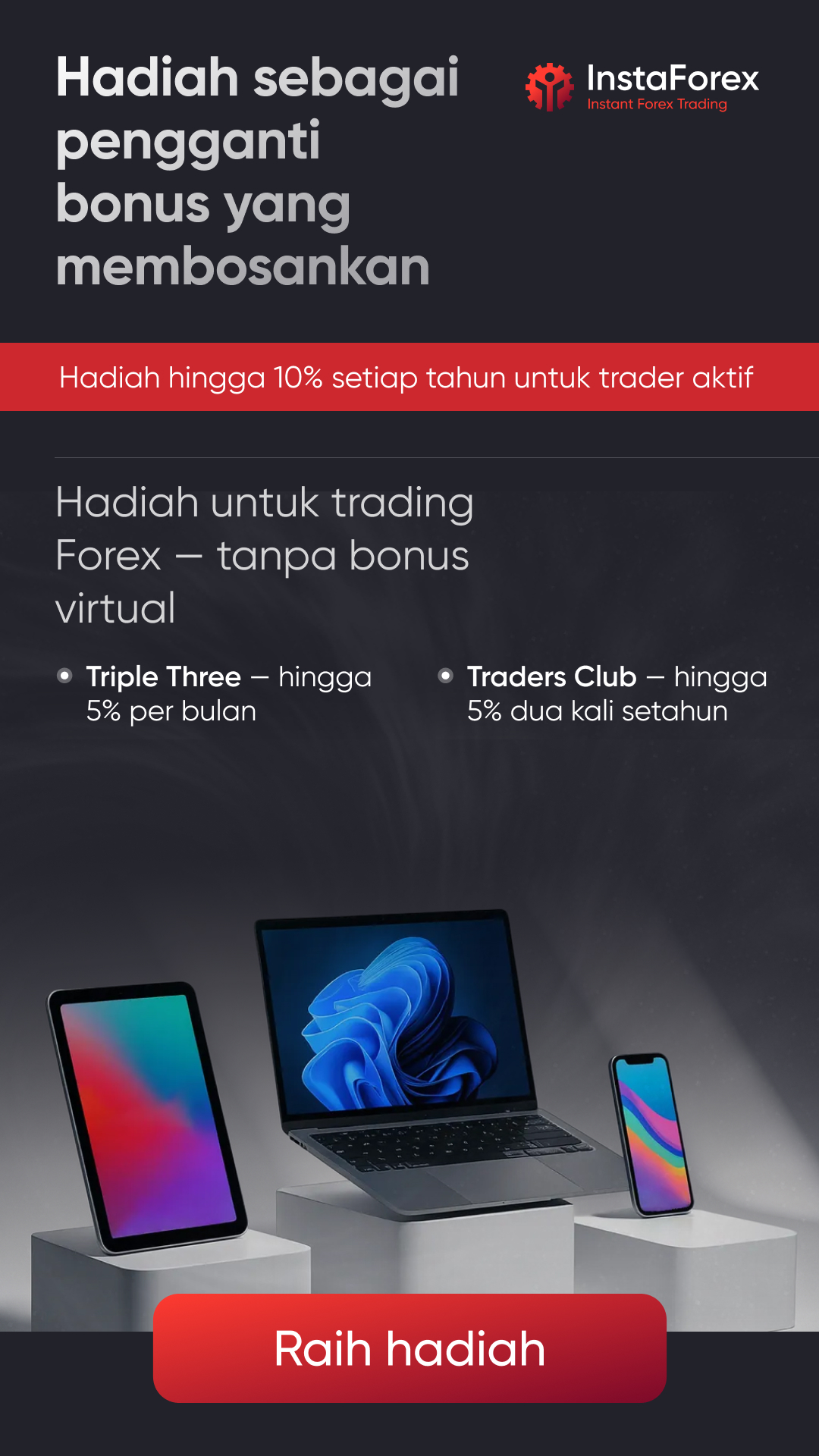 ИнстаФорекс - ИнстаТрейд Facebook ad