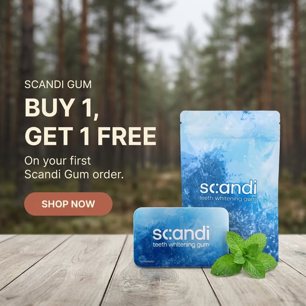 Scandi Facebook ad: BUY 1 GET 1 FREE