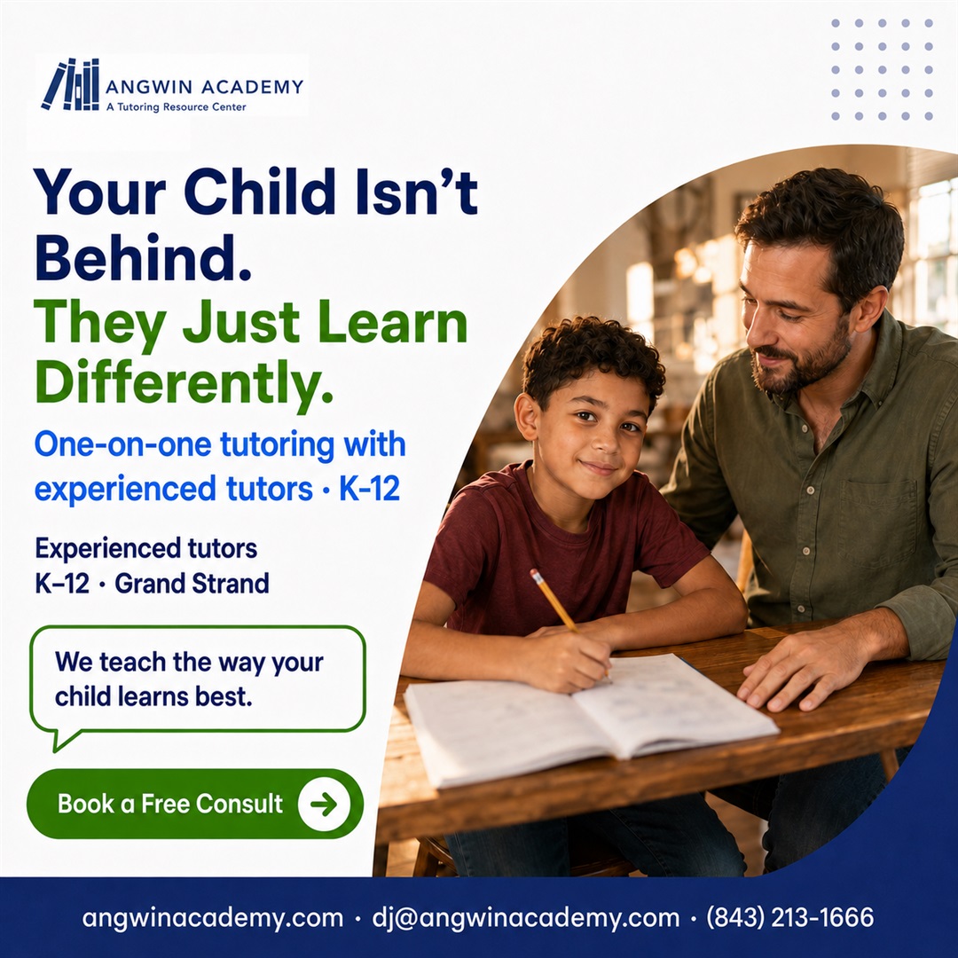 Angwin Academy Inc. Facebook ad: Prevent the Summer Slide