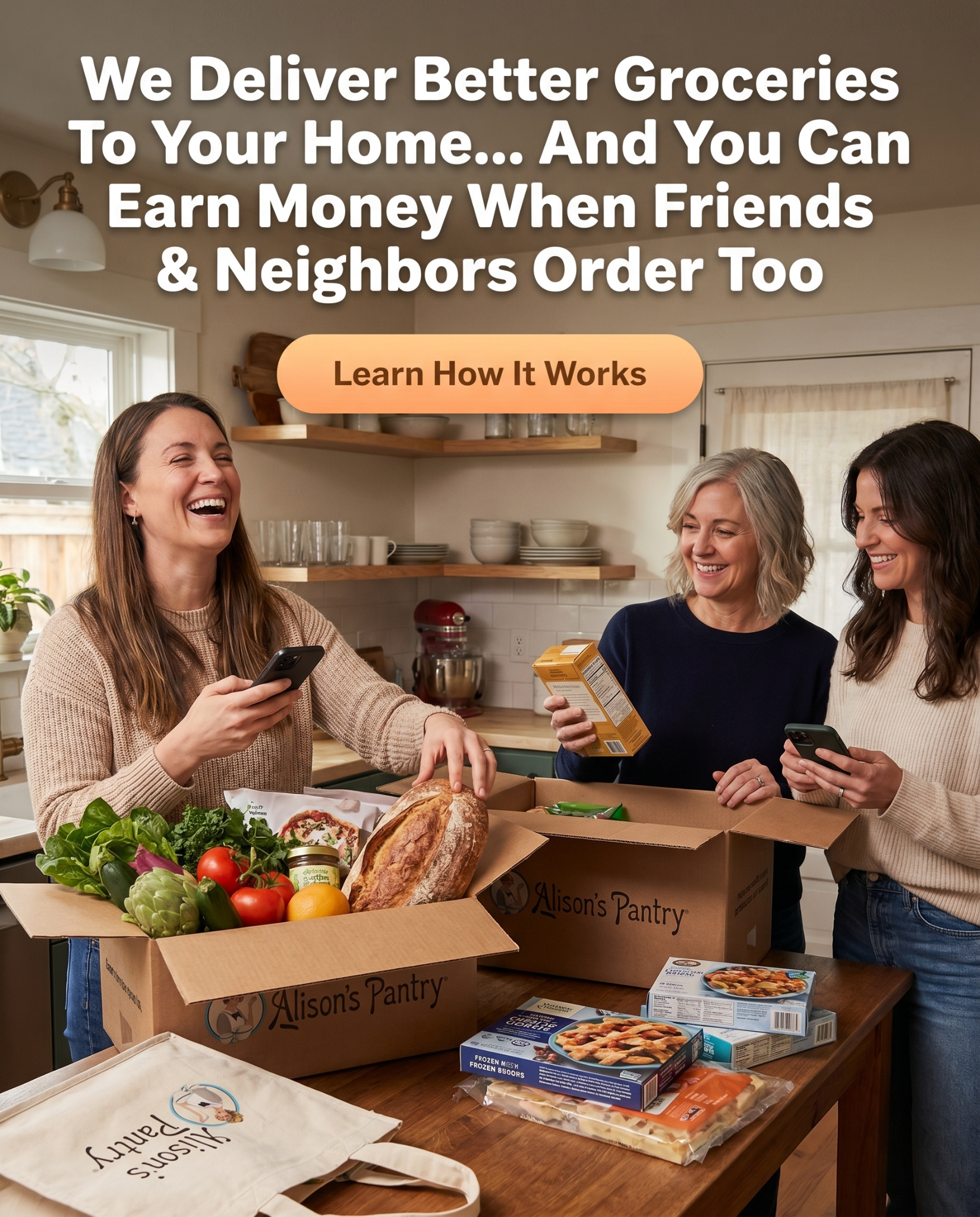 Alison's Pantry Facebook ad