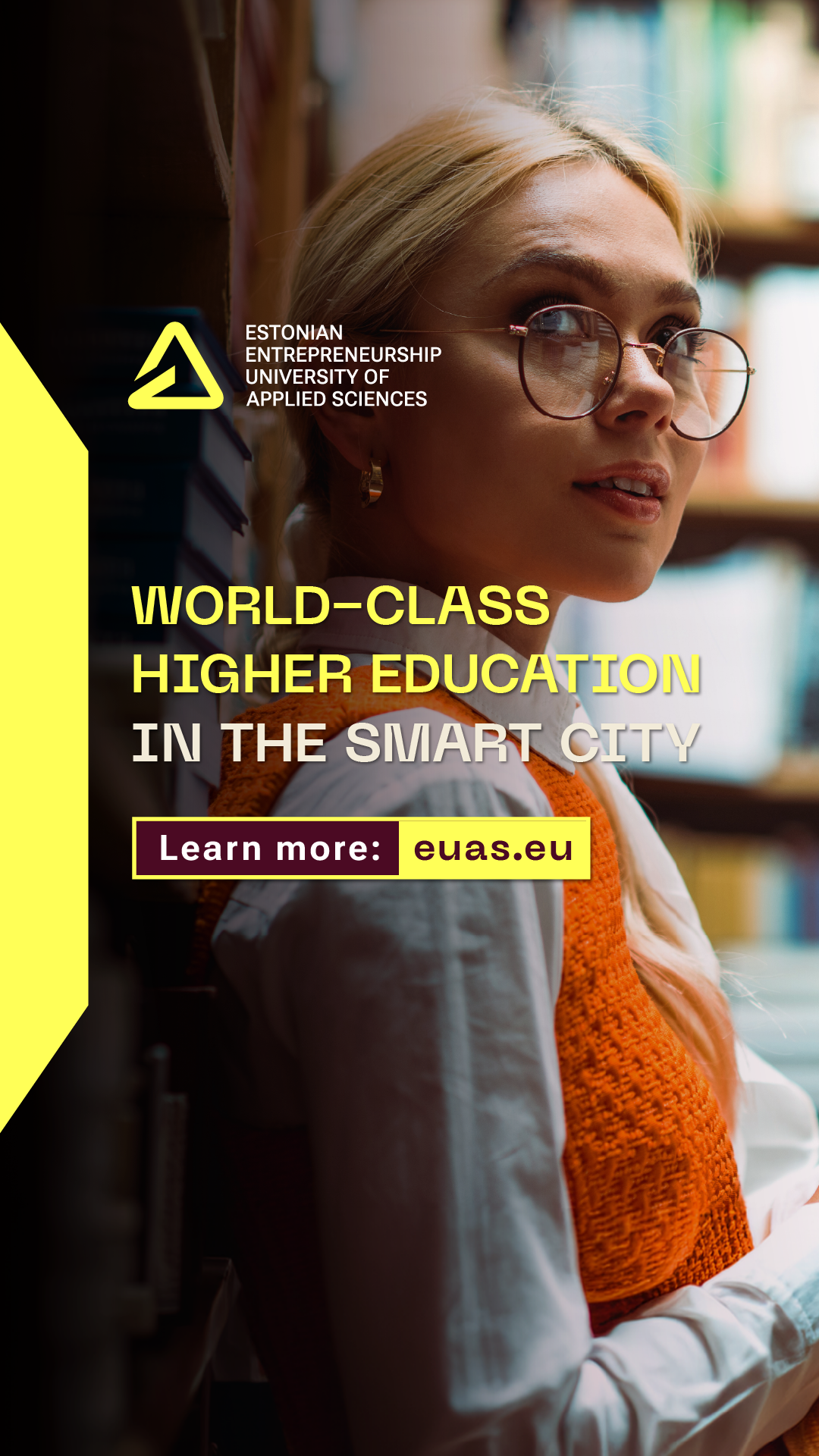Estonian Entrepreneurship University of Applied Sciences Facebook ad from Jun 17, 2026