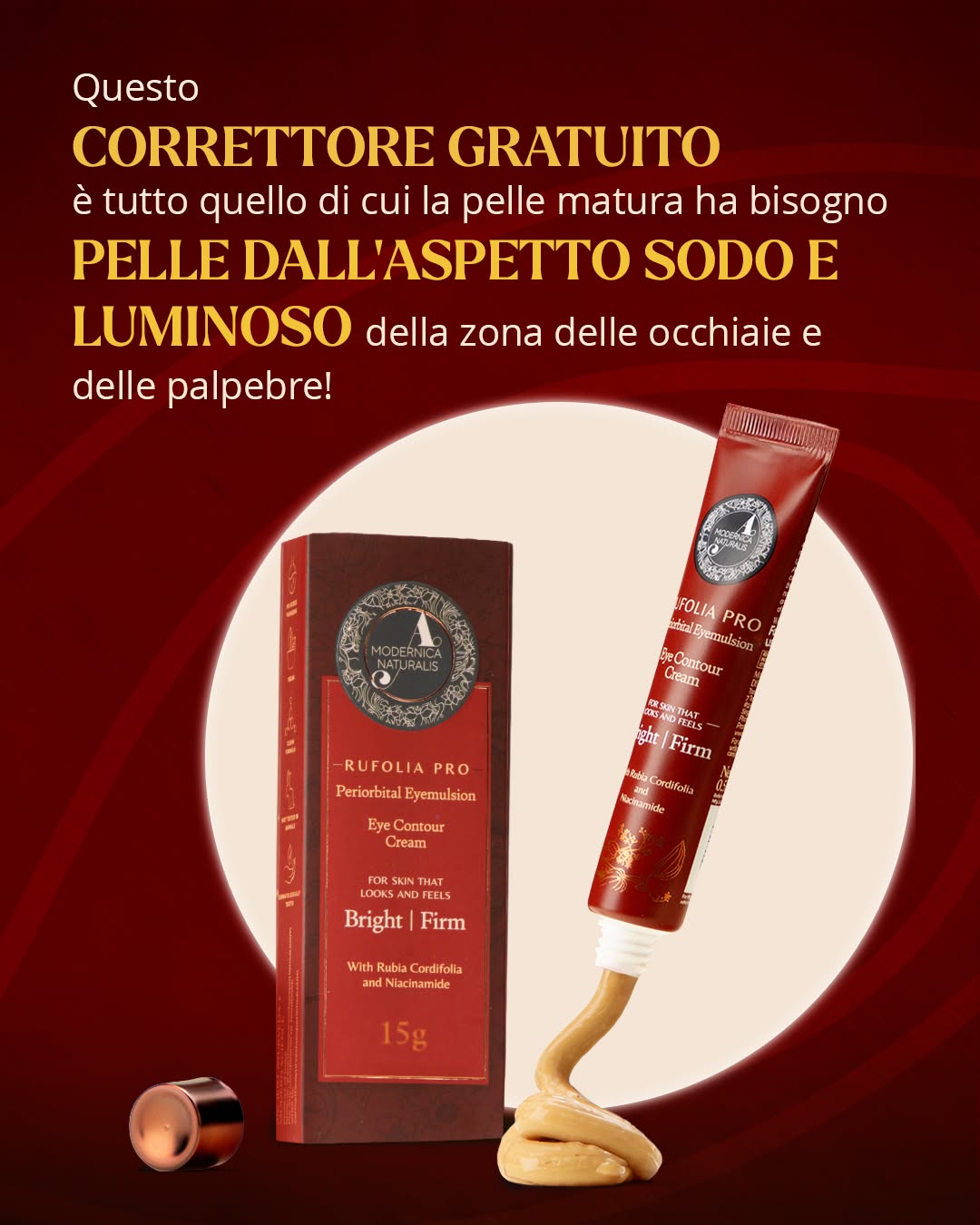 The Ayurveda Experience Facebook ad: Il trucco occhi che non può essere lavato via!
