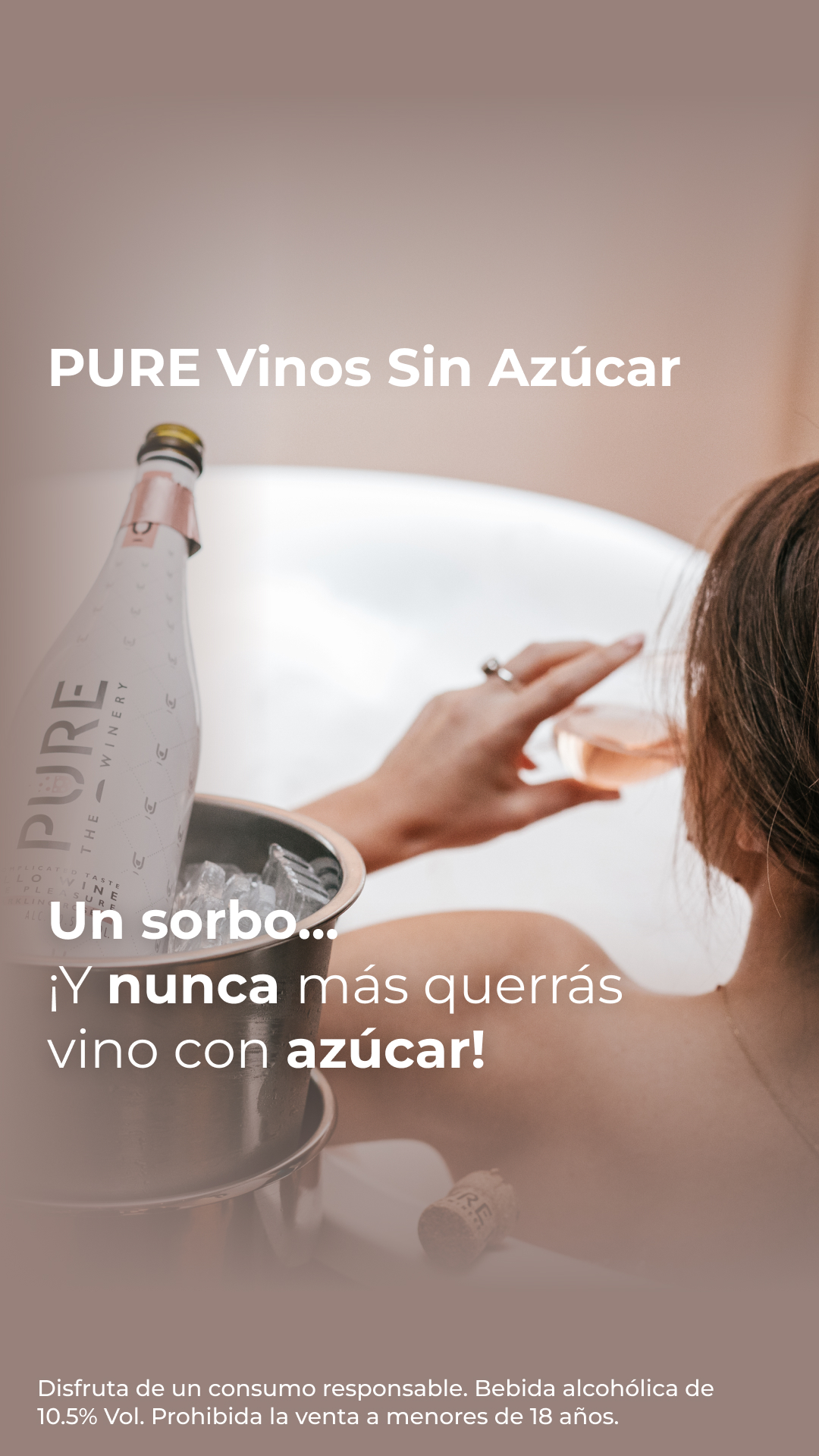PURE The Winery ES Facebook ad