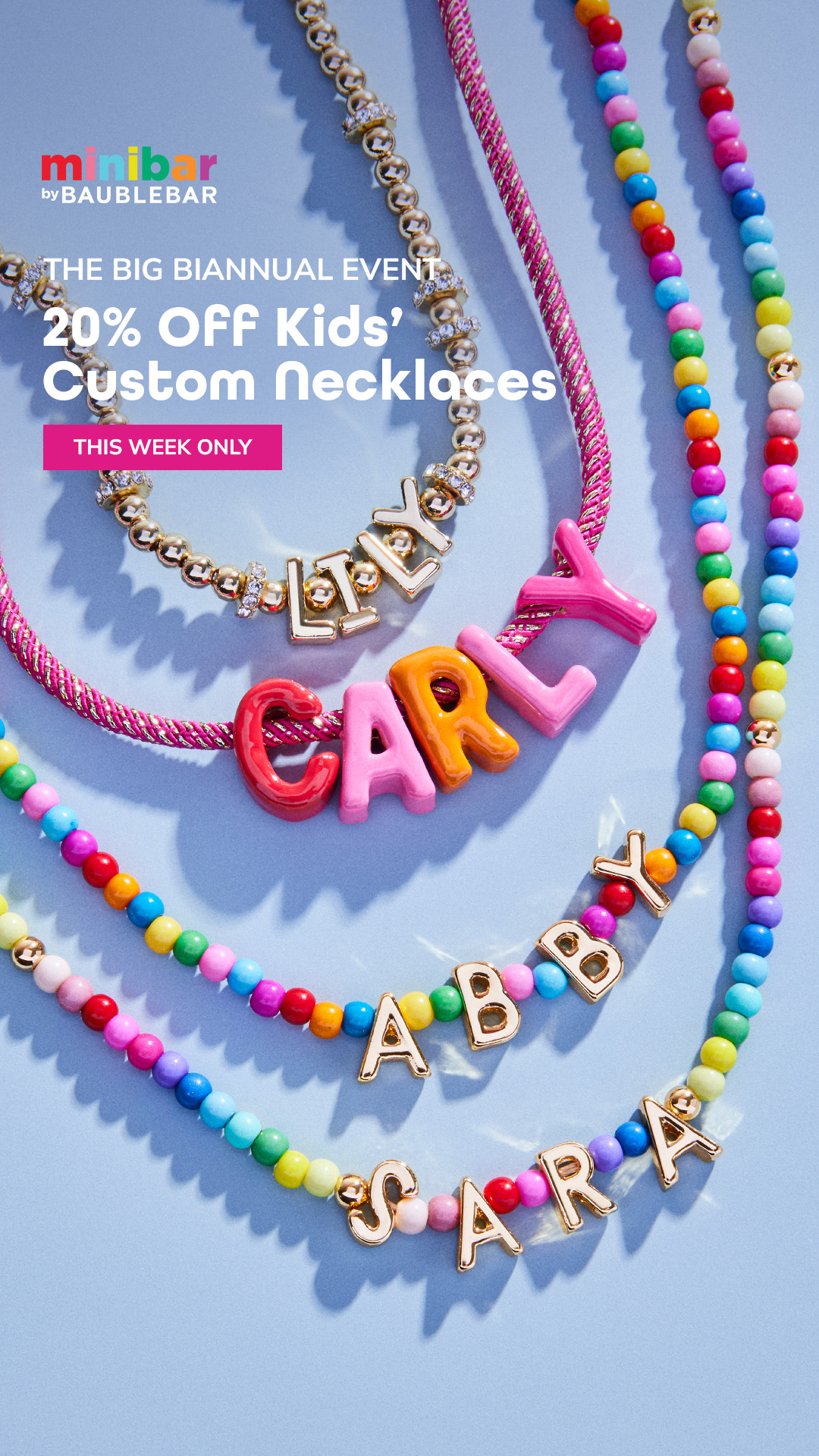 BaubleBar Facebook ad