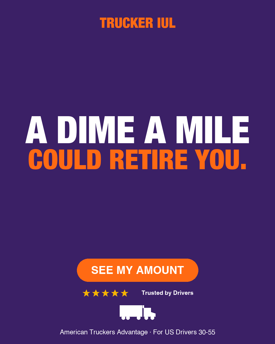The American Trucker Advantage Facebook ad