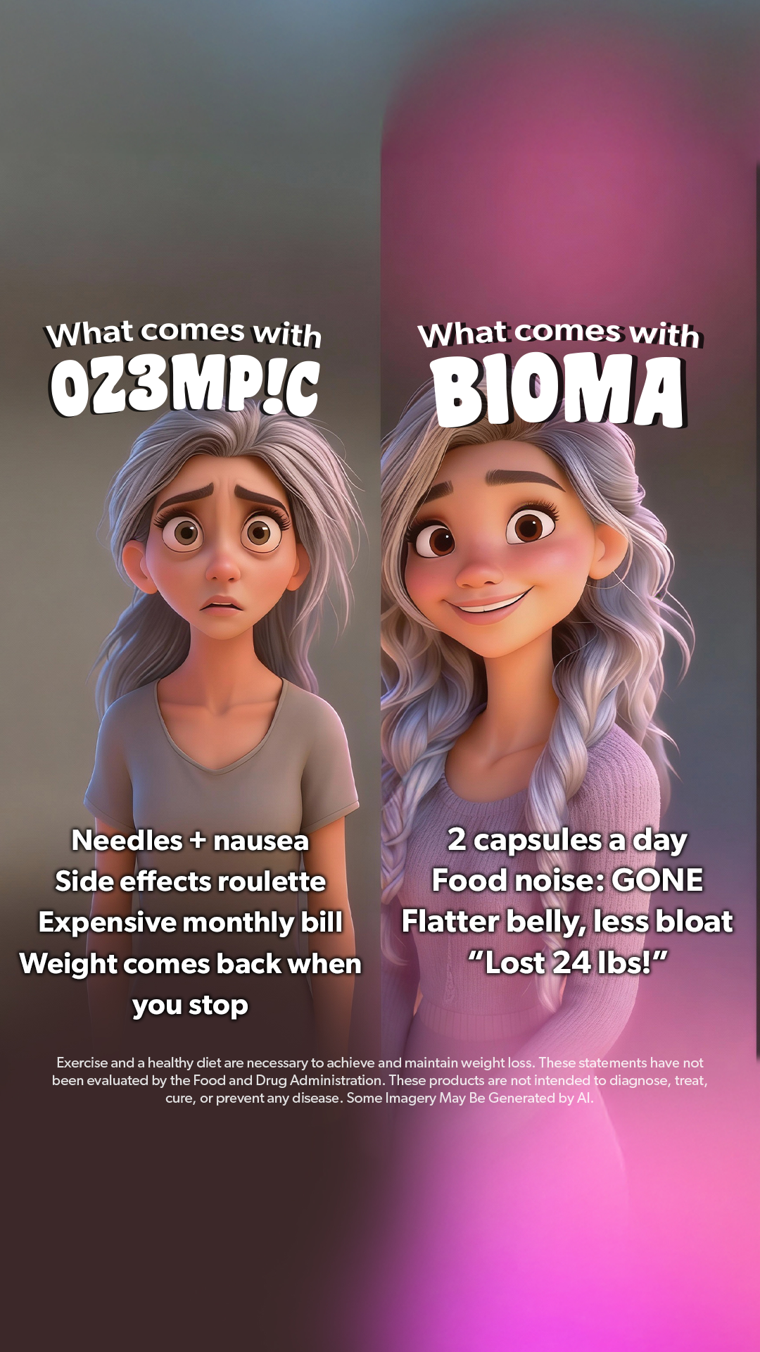 Bioma.Health Facebook ad