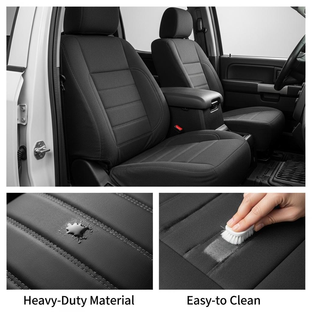 ExploreAnswers Spotlight Facebook ad: Best Truck Seat Cover.