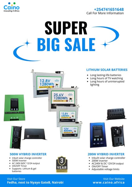 Caino Energy Facebook ad