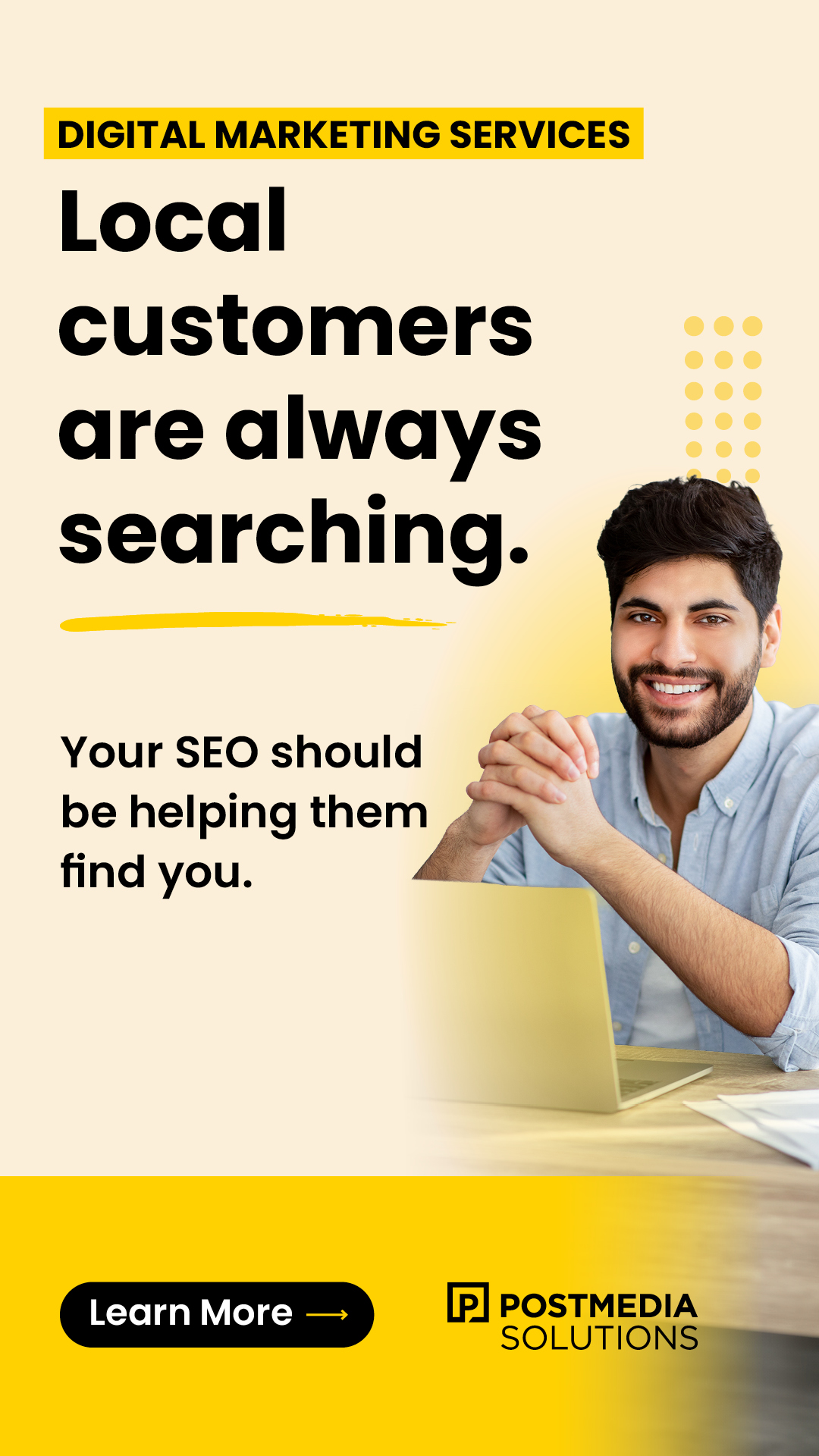 Postmedia Solutions Facebook ad from Jul 8, 2026