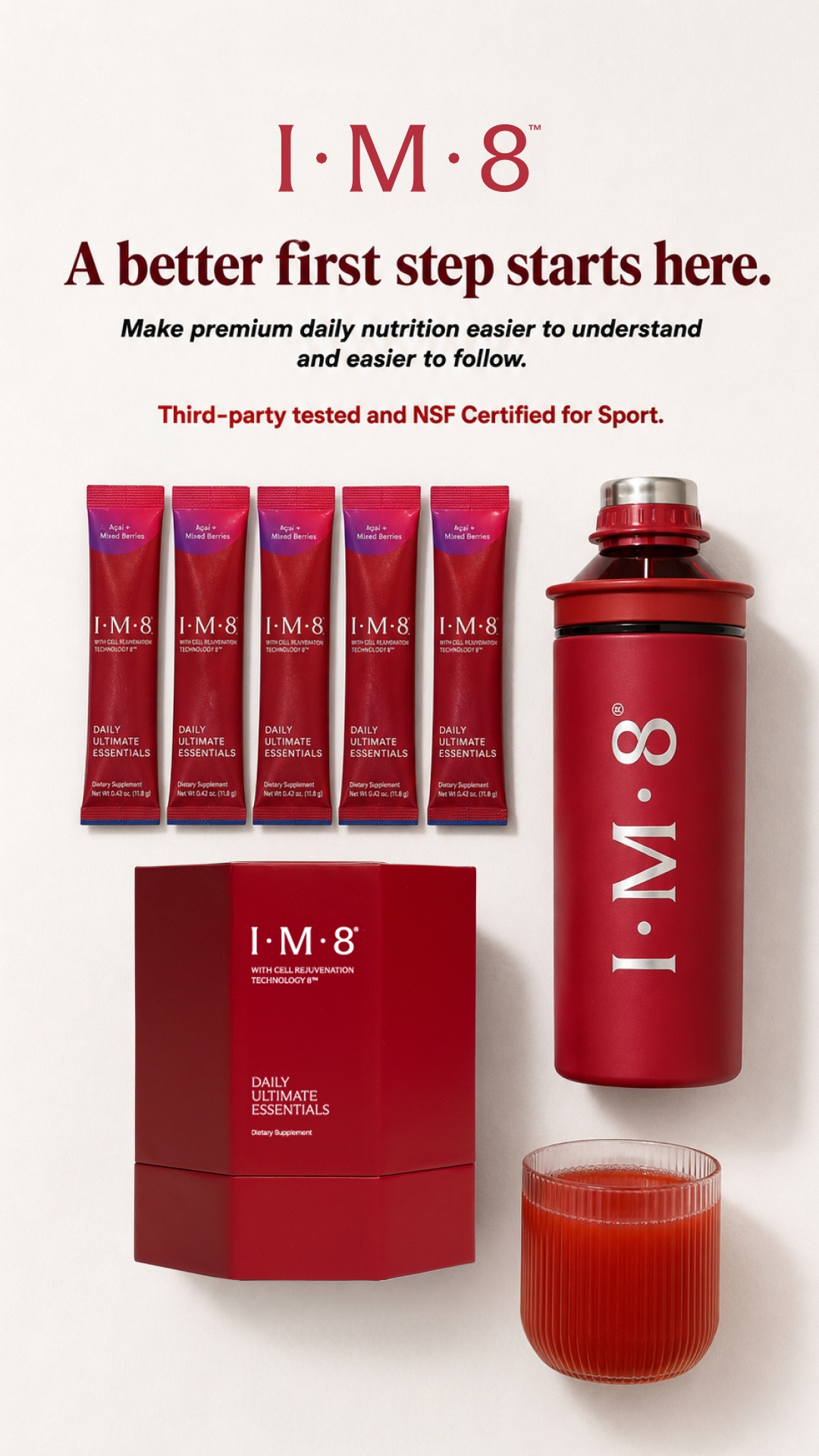 IM8 Health Facebook ad