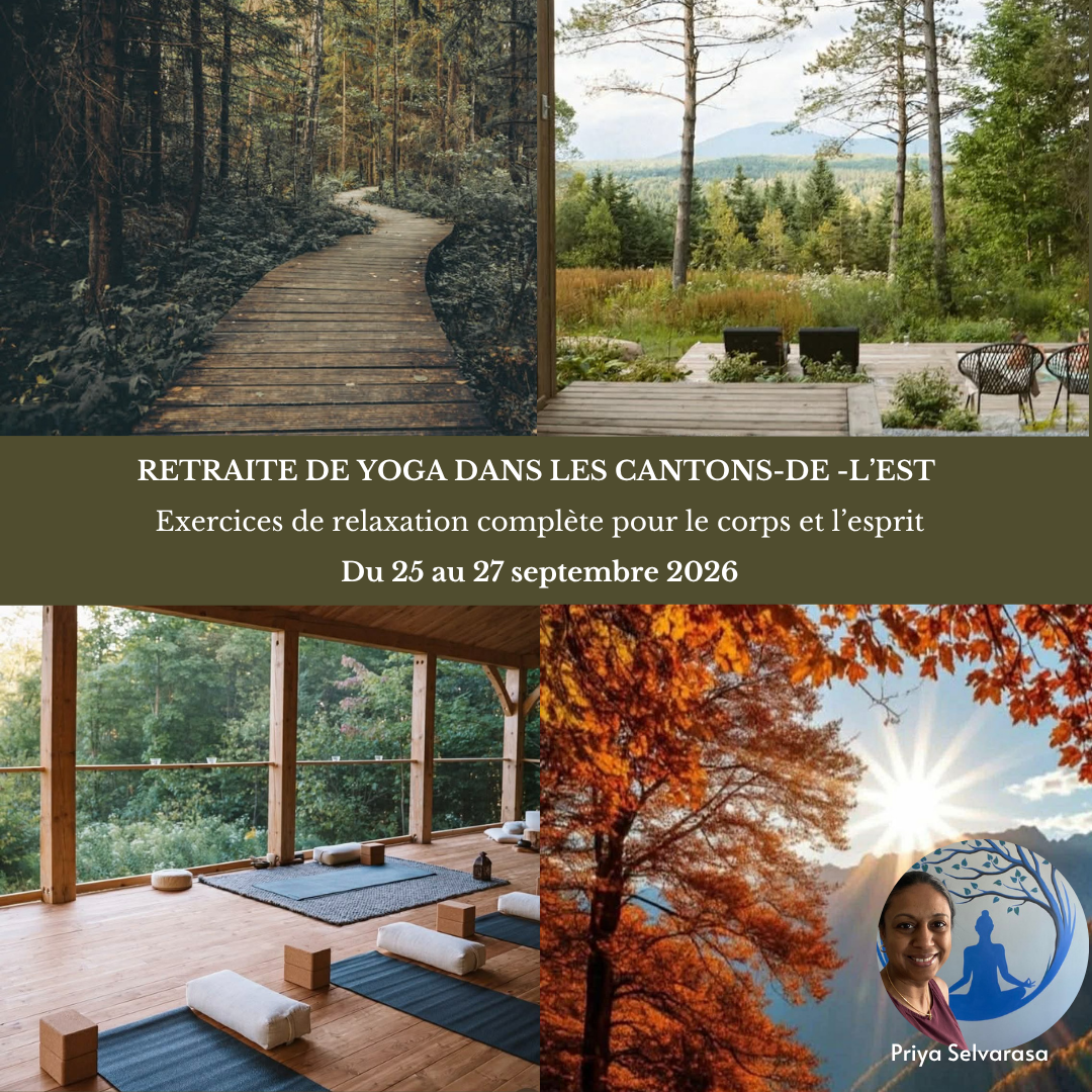 Prana Yoga Shala Facebook ad: Retraite de Yoga & Bien-être en Nature dans les…