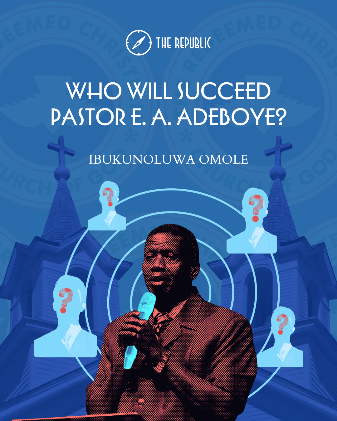 The Republic Facebook ad: Who Will Succeed Pastor E.