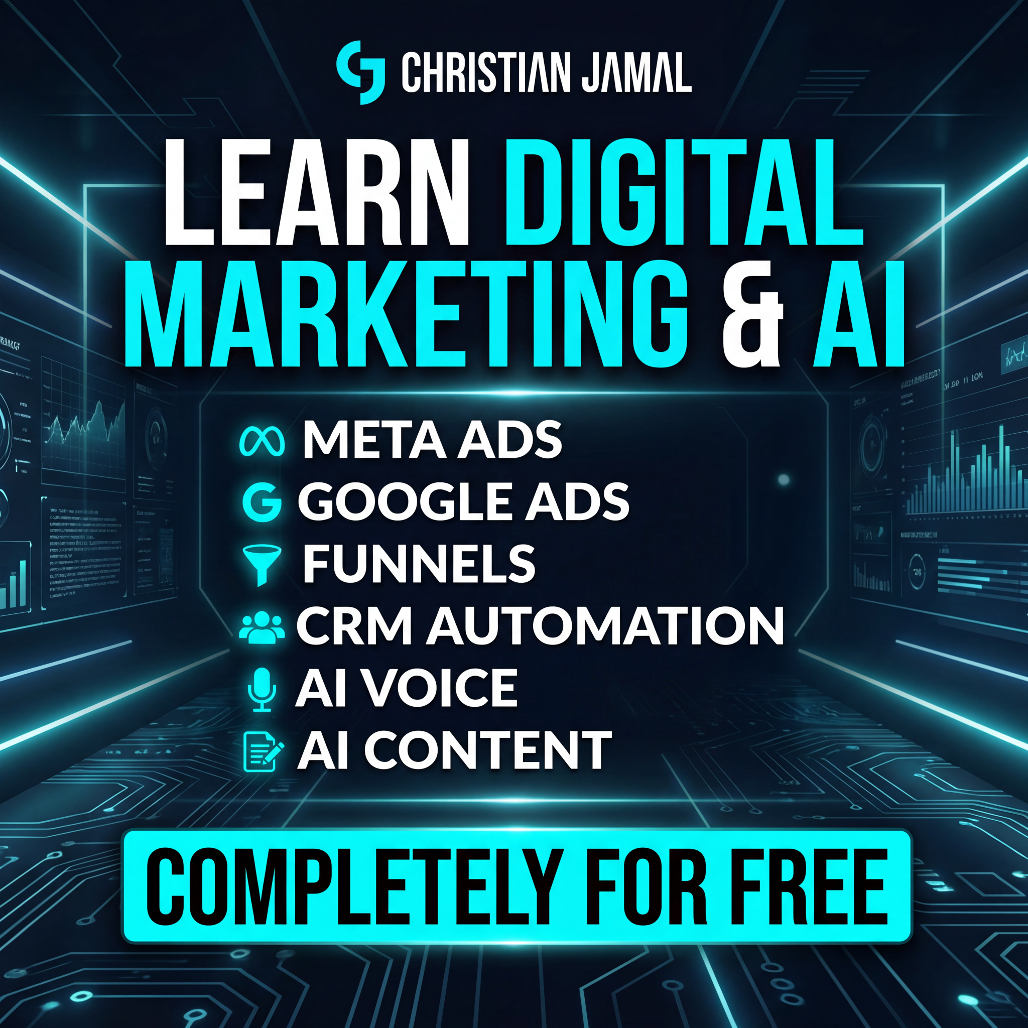 Christian Jamal Facebook ad: Join for FREE Today!