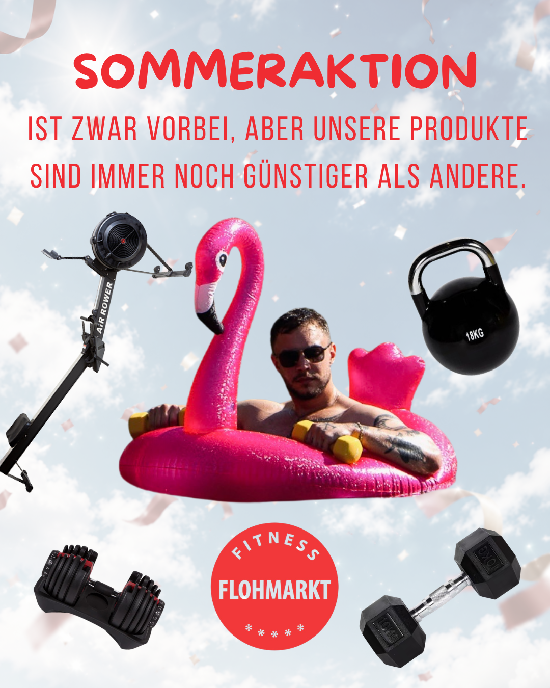 Fitness-Flohmarkt.ch Facebook ad