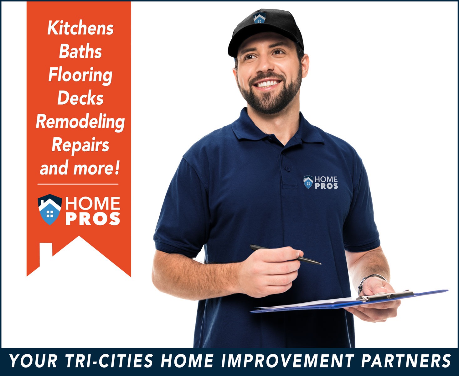 YOUR HOME PROS:: Tri-Cities Facebook ad: Get Your FREE Quote Today