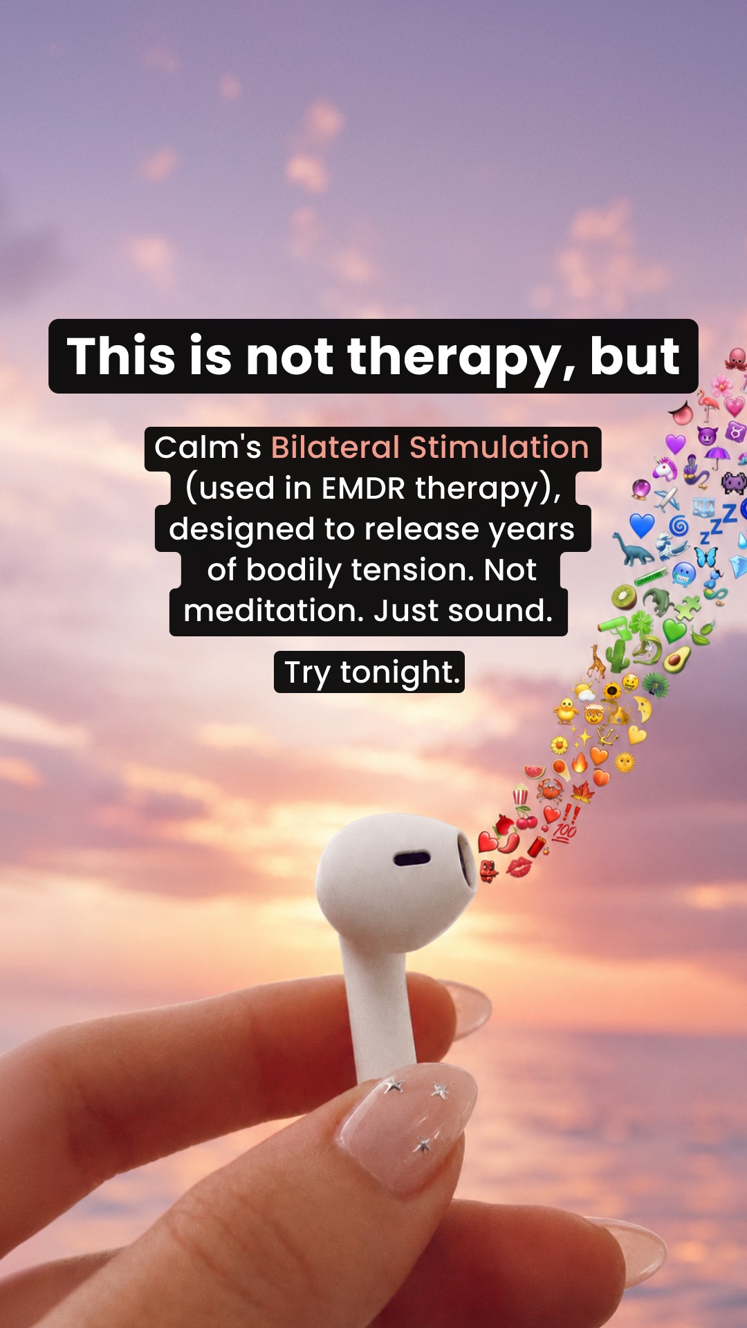 Calm Facebook ad