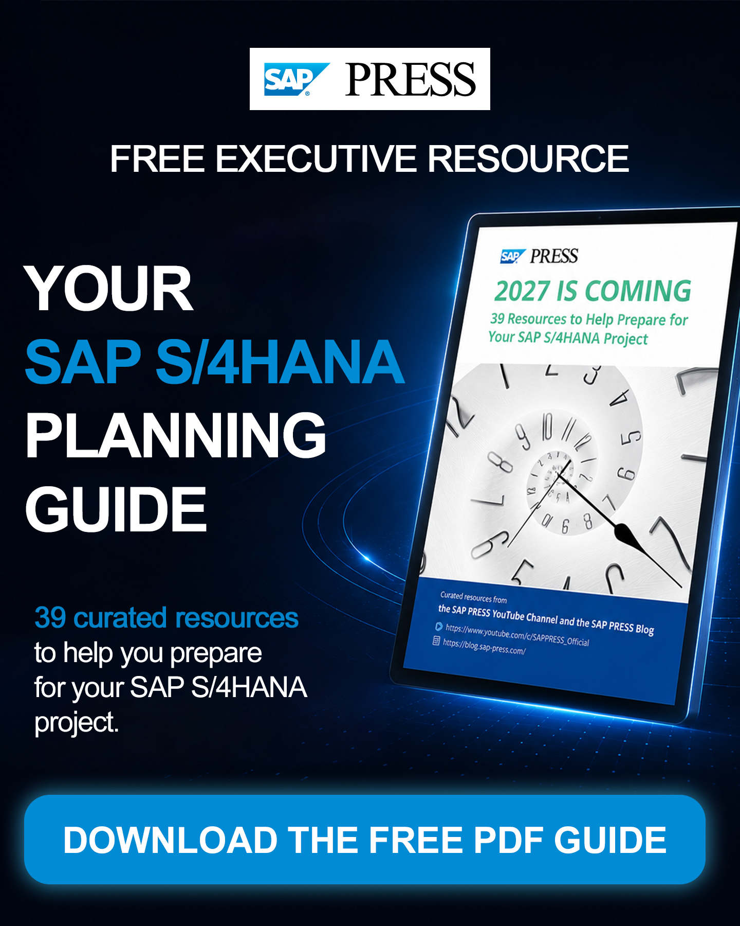 SAP PRESS Facebook ad from May 25, 2026