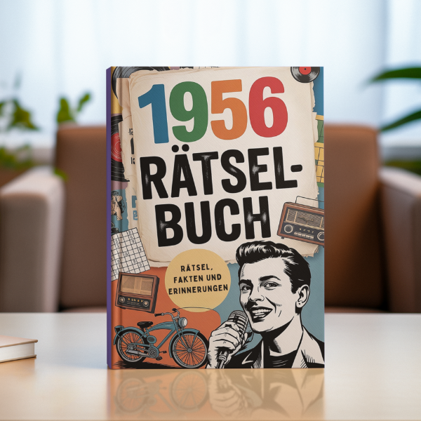 JS Publishing Facebook ad: Rätselspaß & Erinnerungen für den Jahrgang 1956