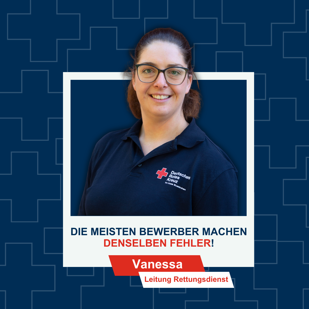 DRK Kreisverband Euskirchen e.V. Facebook ad: Die meisten Bewerber machen denselben Fehler