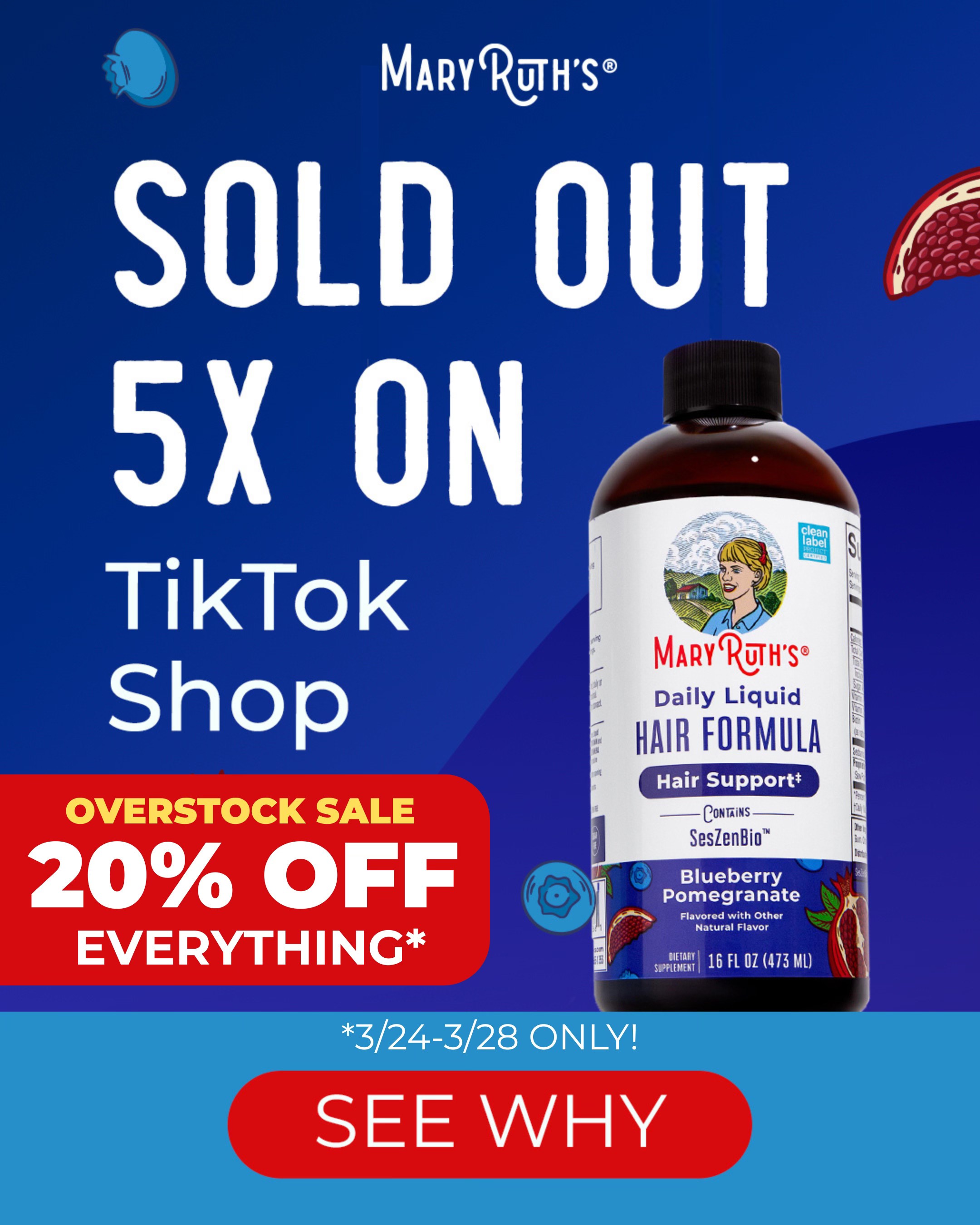 MaryRuth's Facebook ad