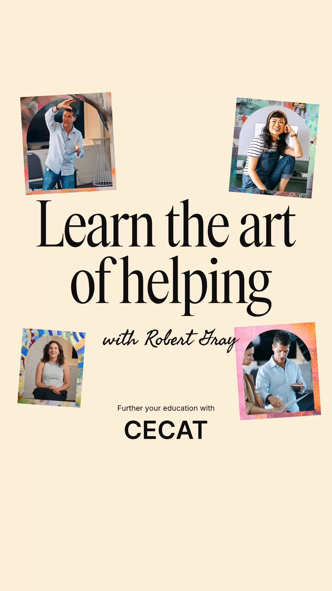 College for Educational and Clinical Art Therapy Facebook ad from Jul 9, 2026