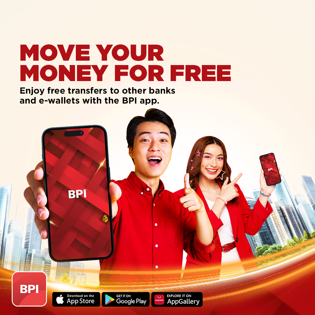BPI Facebook ad: Enjoy free transfers to other banks and e-wallets…