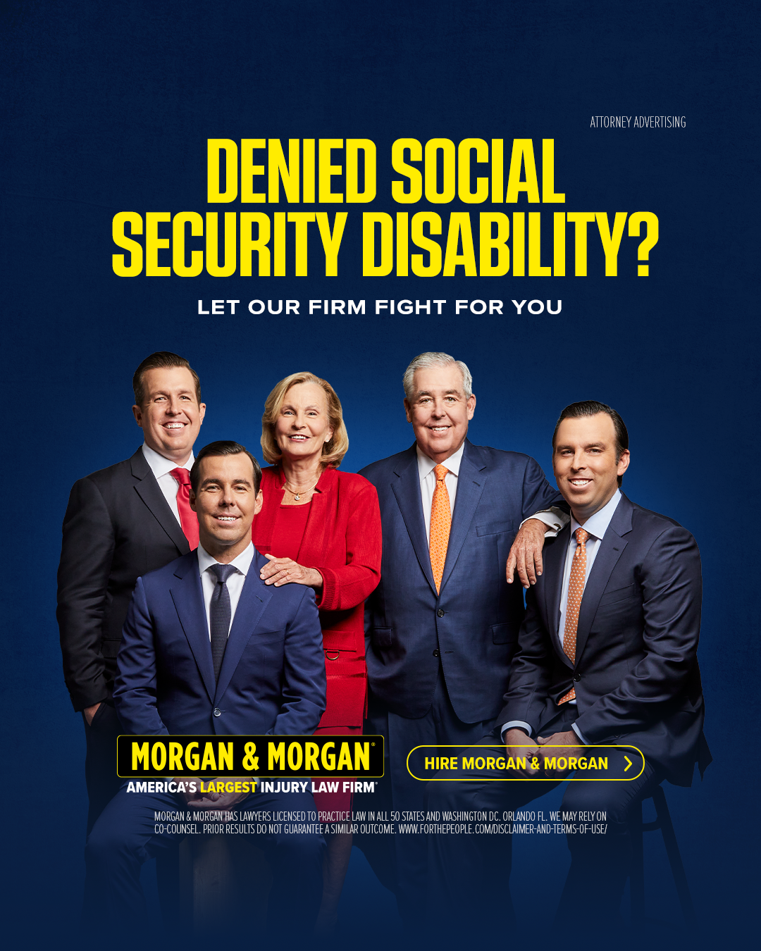 Morgan & Morgan Facebook ad