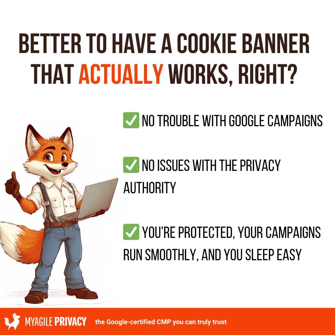 My Agile Privacy Facebook ad