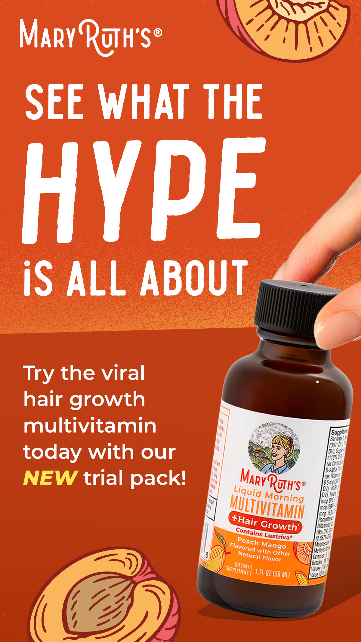 MaryRuth's Facebook ad