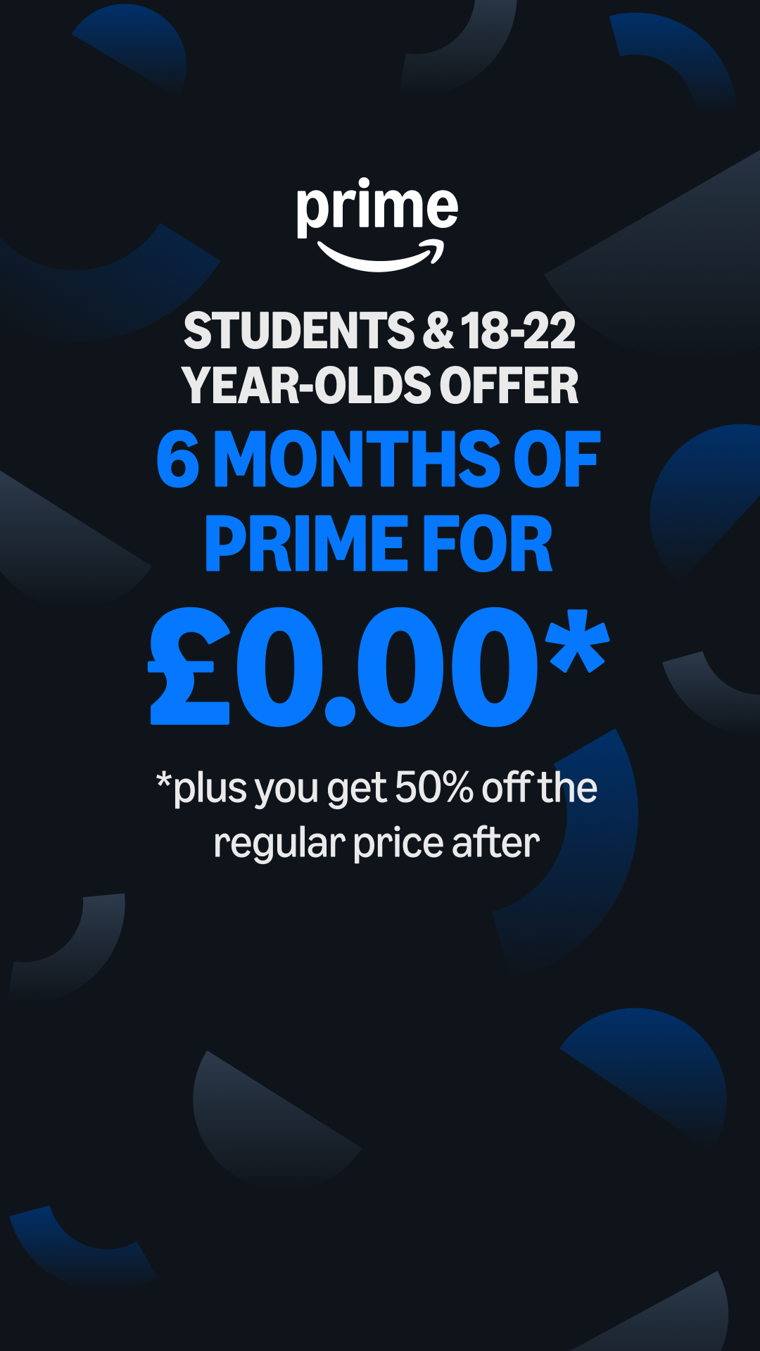 Get Prime Facebook ad