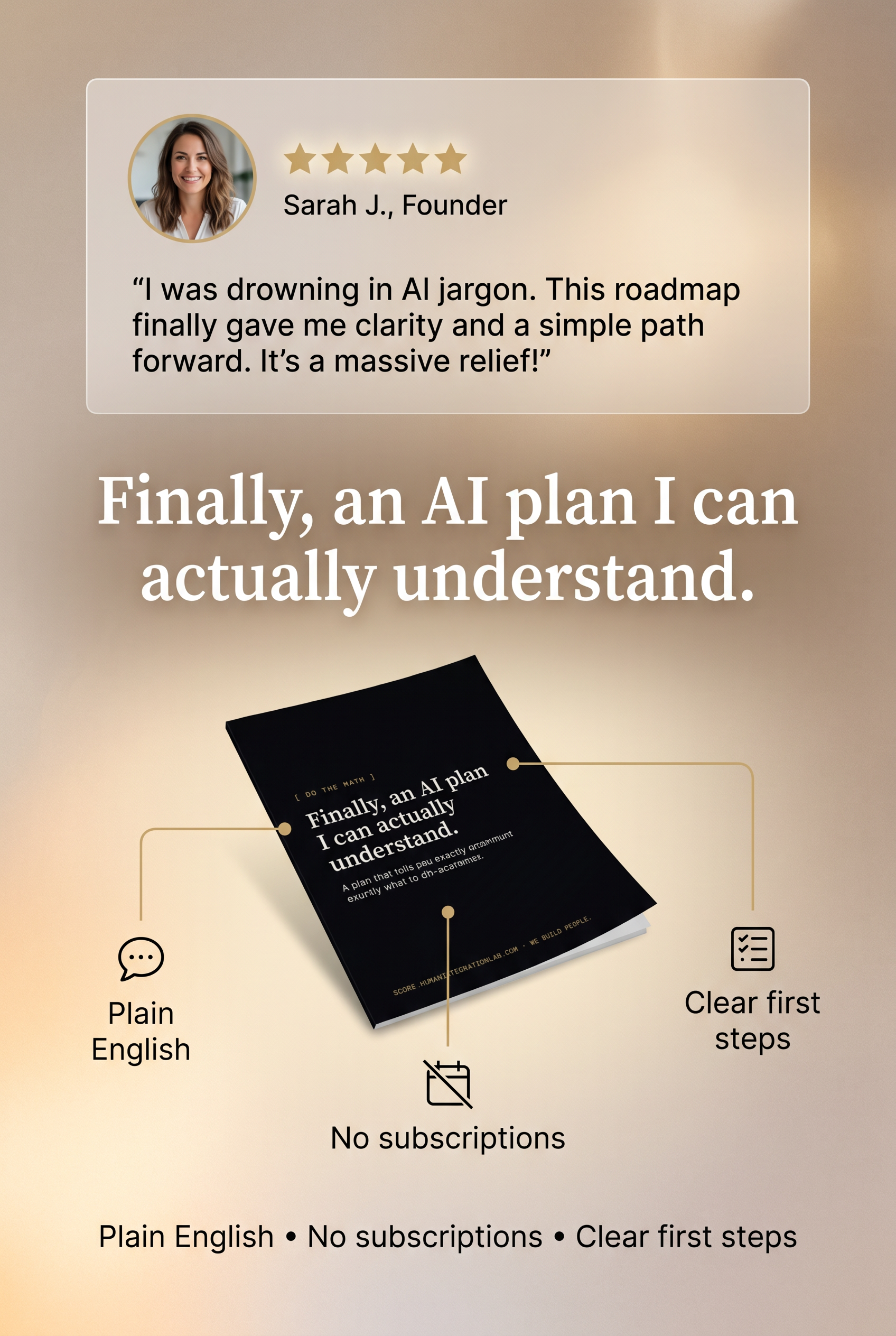 Zeely Ad Studio Facebook ad: Feeling lost on where to begin with AI for your small…
