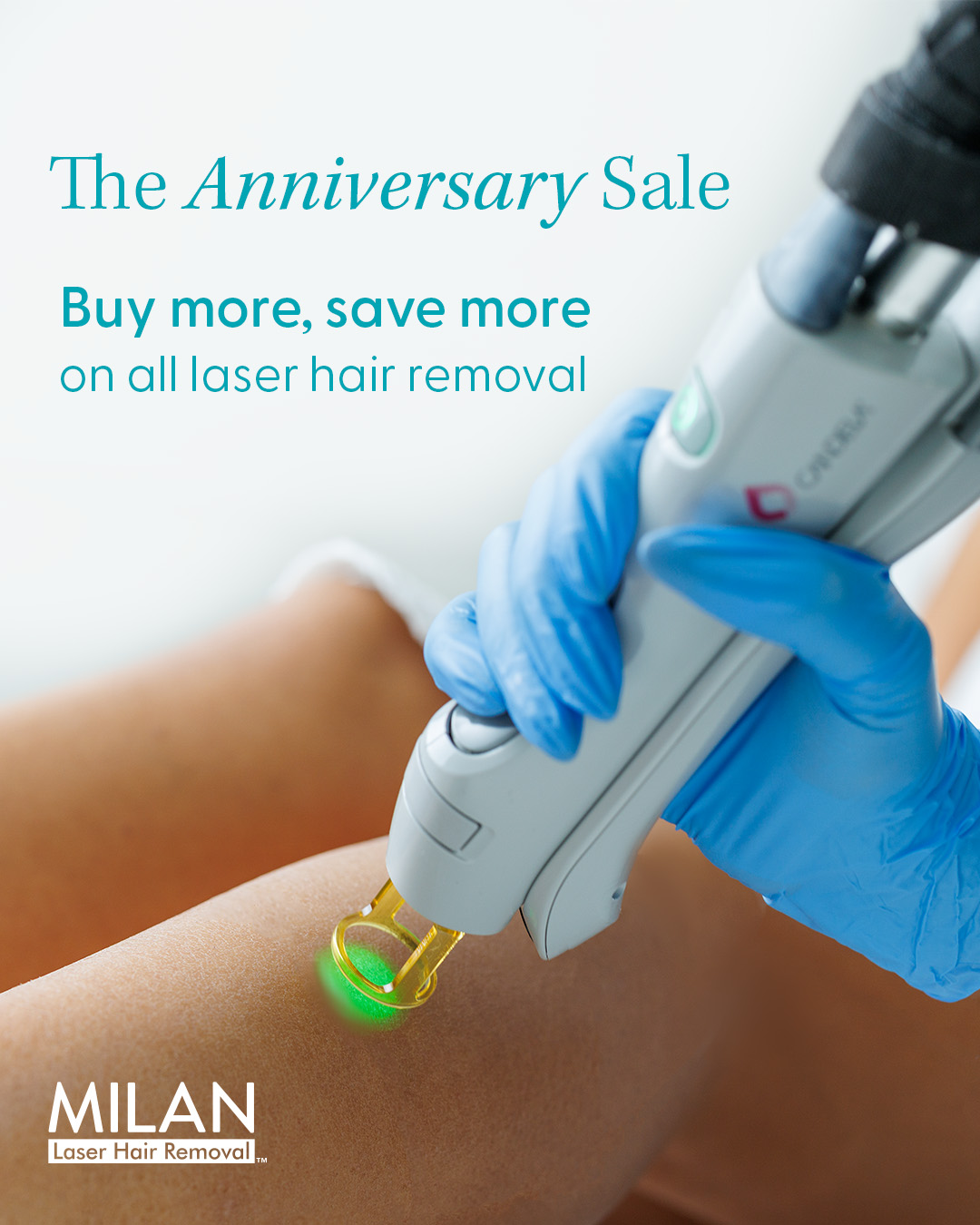 Milan Laser Hair Removal Facebook ad