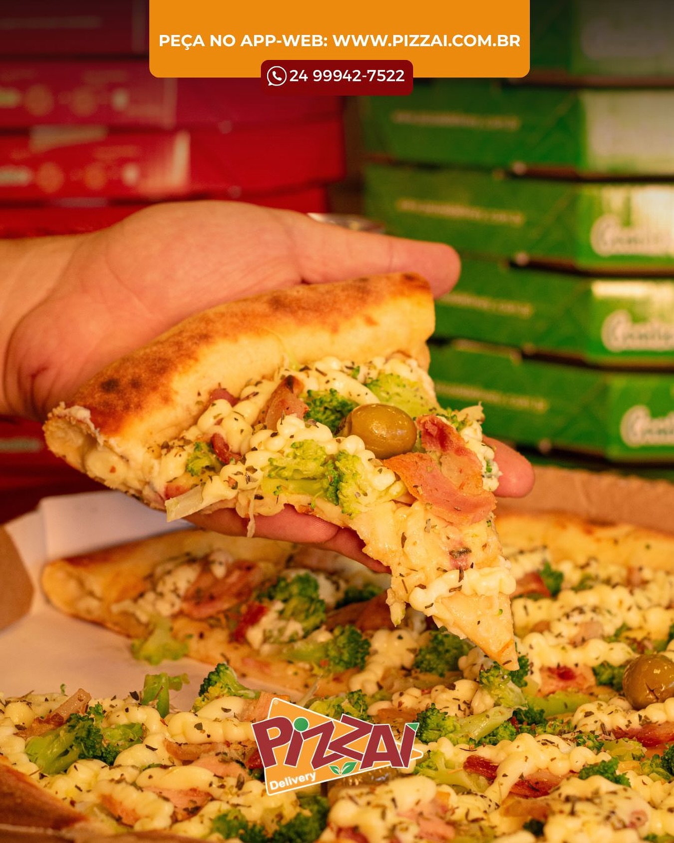 Pizzaí Delivery Pizzaria Facebook ad