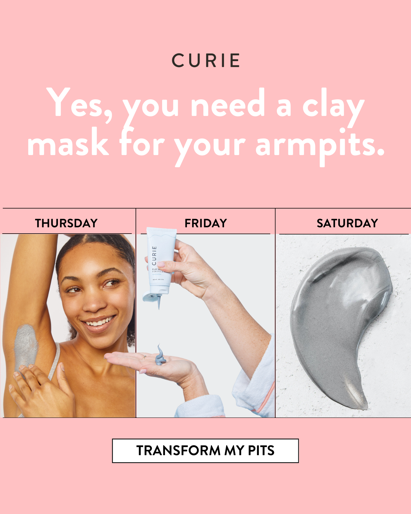 Curie Facebook ad