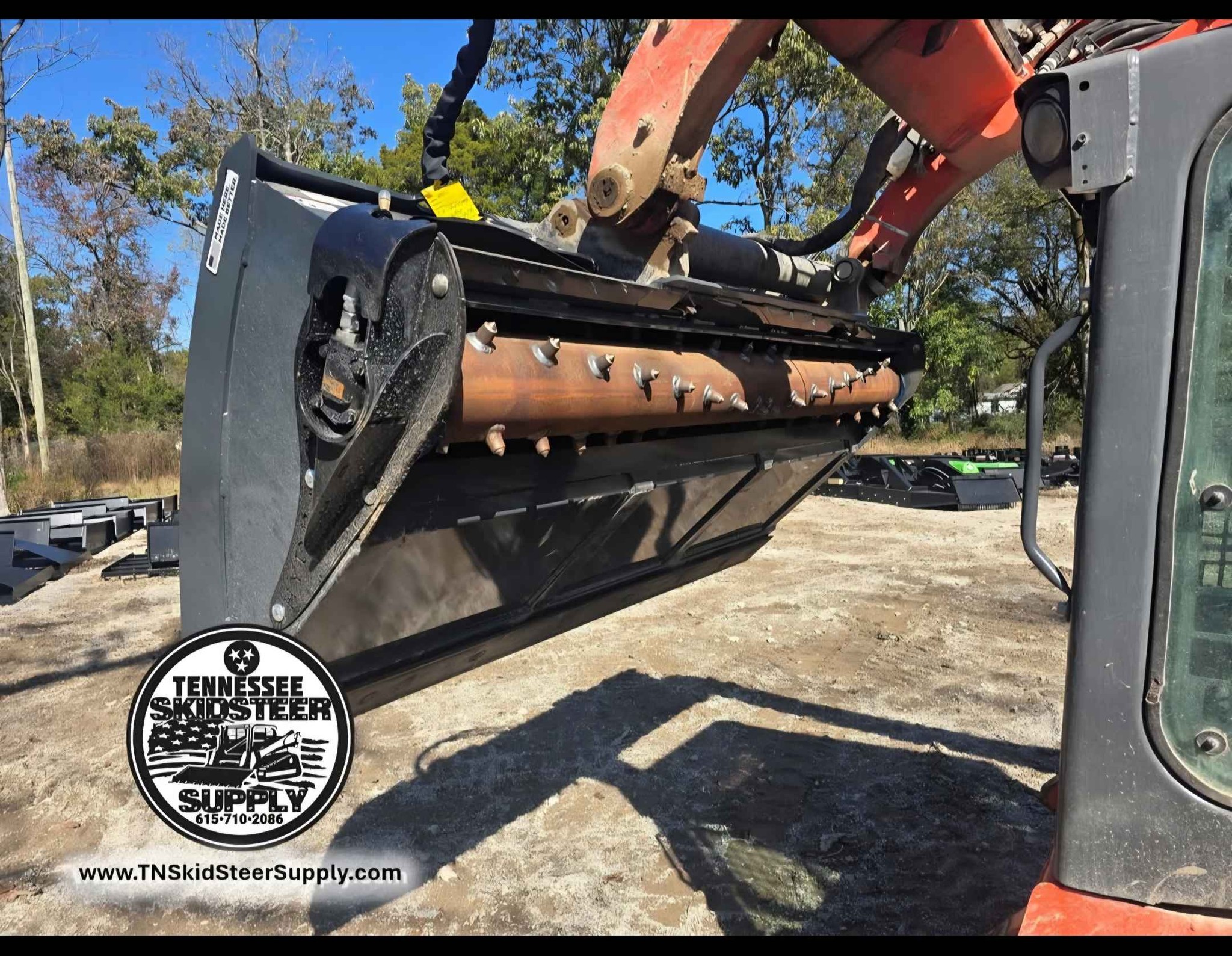 Lucas Ryan Rust Facebook ad: CMP Hydra Buckets in Stock! www.TNSkidsteer.com