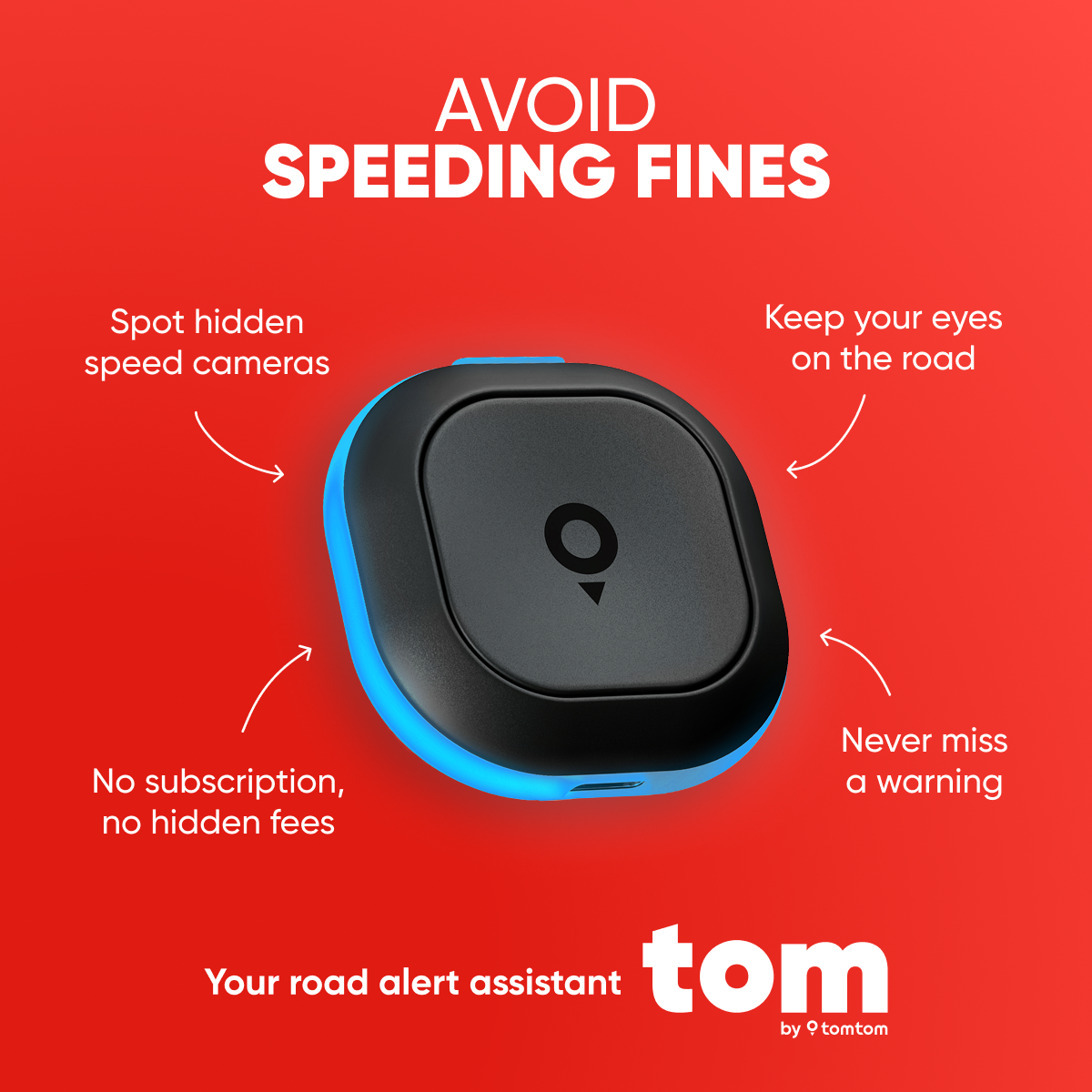 TomTomDrivers Facebook ad: Tom by TomTom