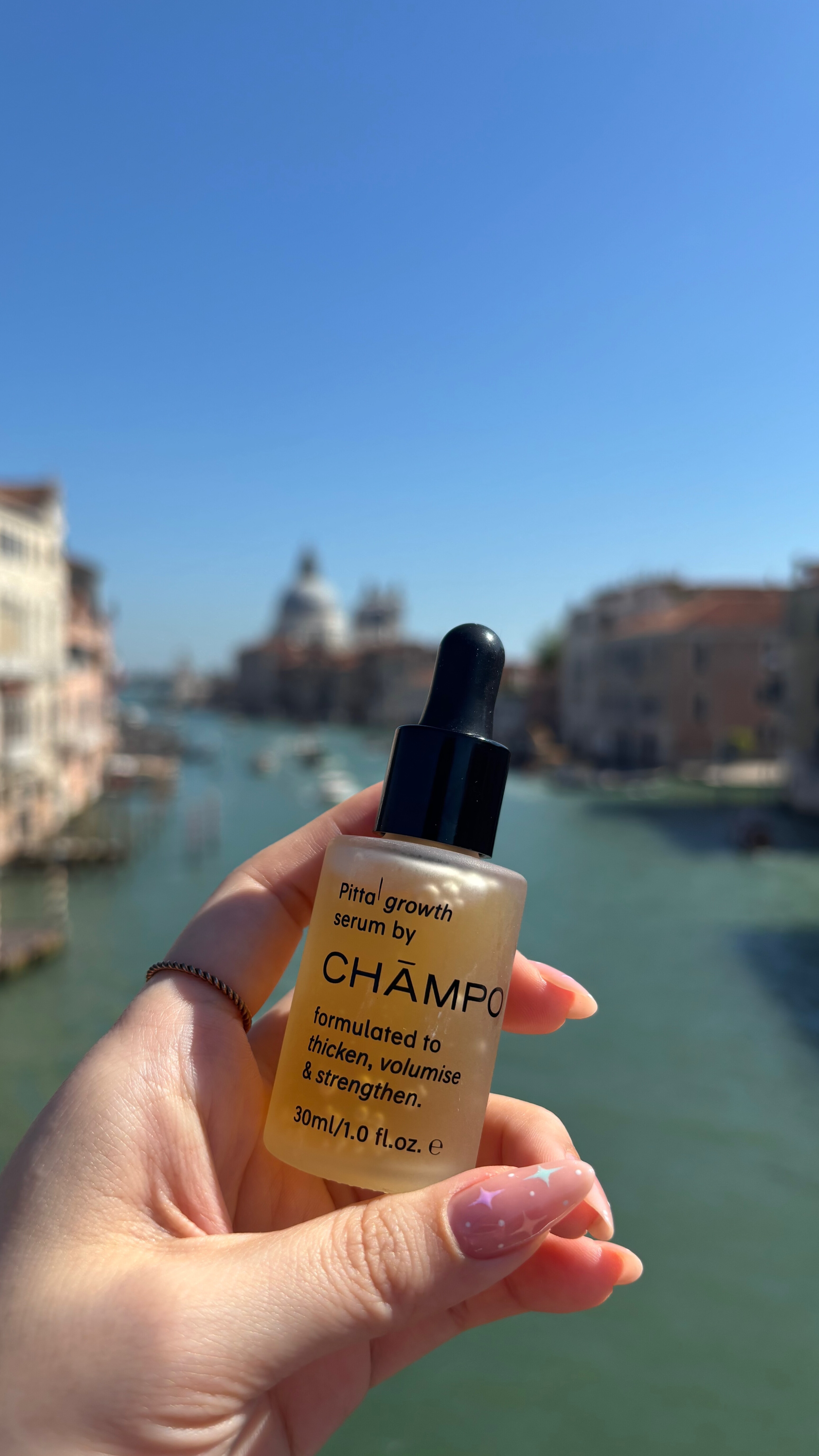Chāmpo Haircare Facebook ad
