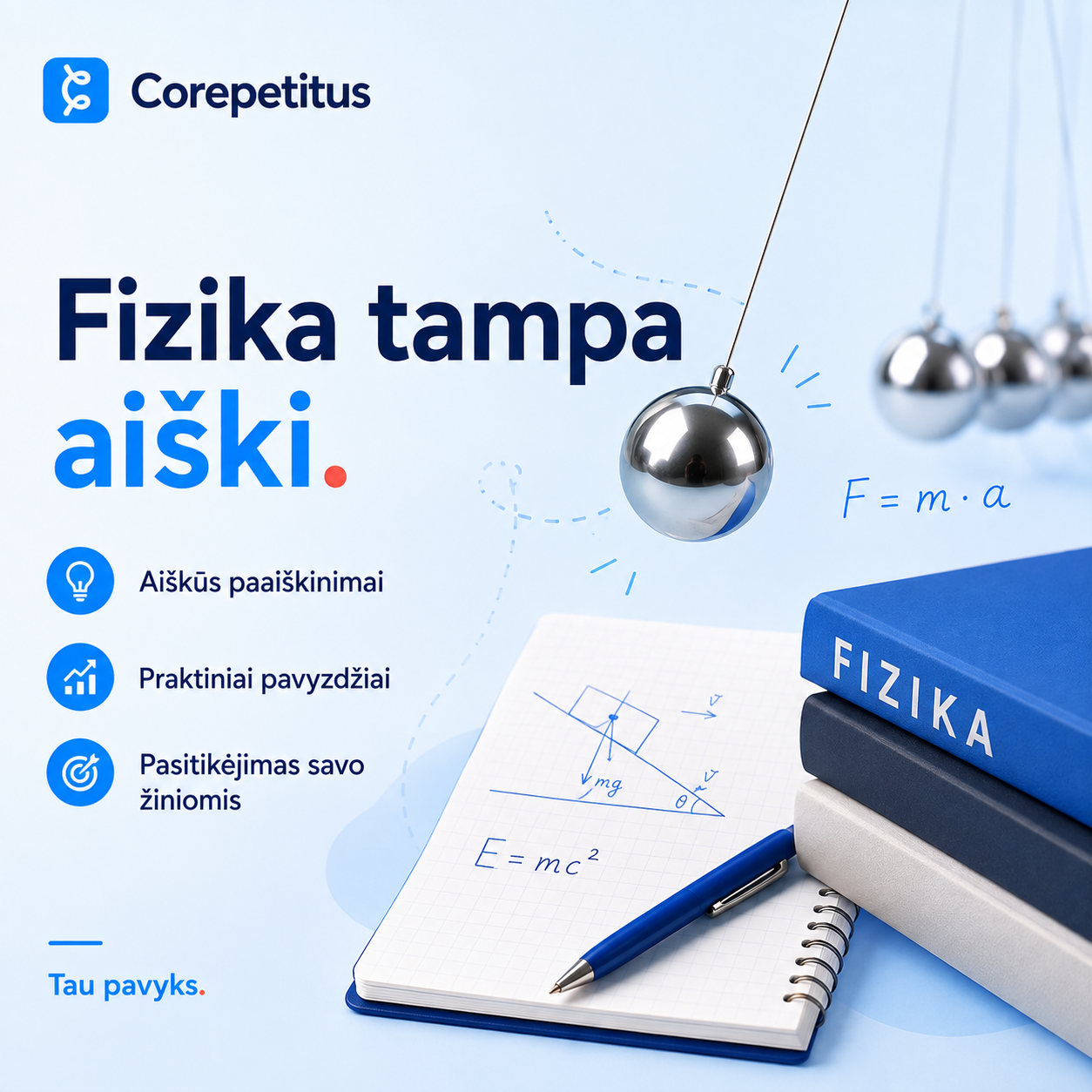 Corepetitus Facebook ad