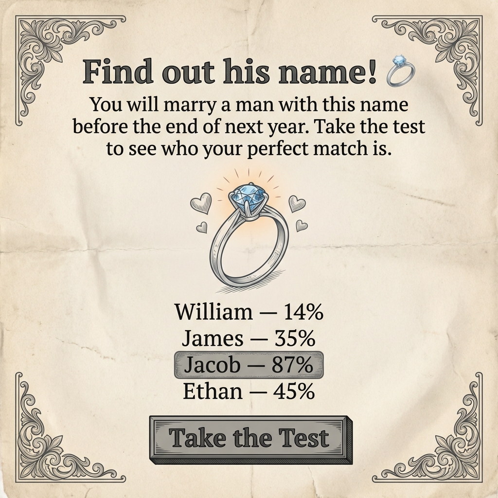 Personalized Astrology Facebook ad
