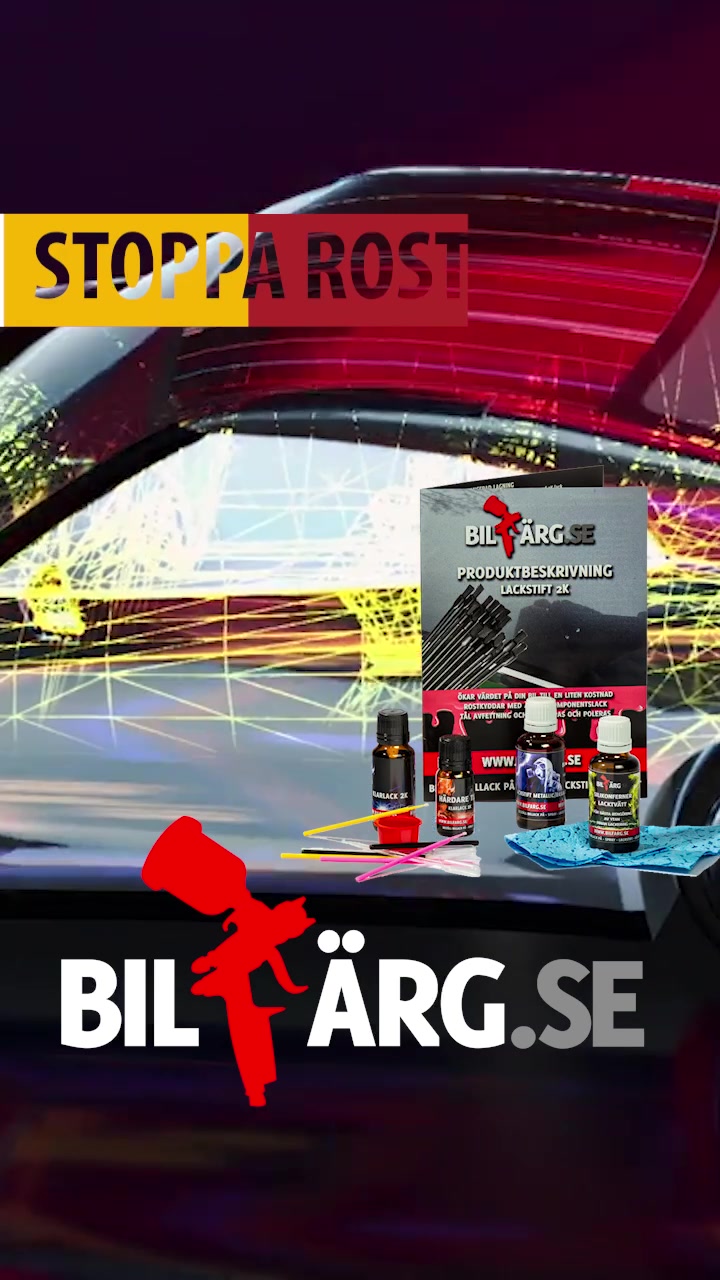 Bilfärg.se Facebook ad from Aug 8, 2025