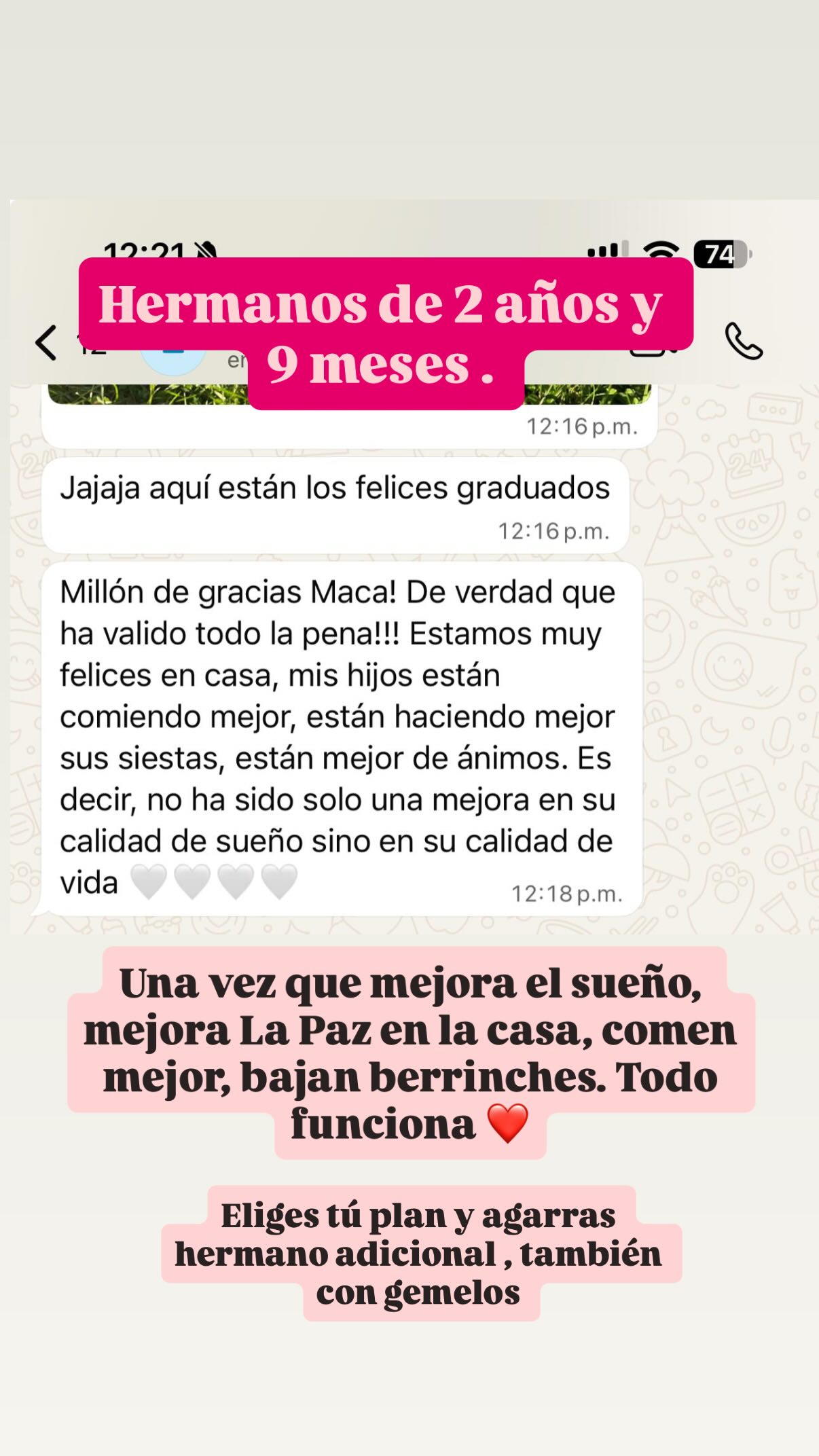 Dulces Noches Sleep Coach Facebook ad